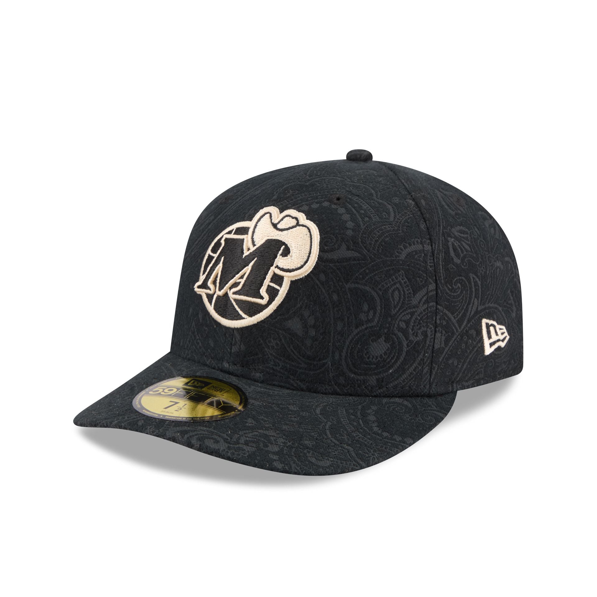 Dallas Mavericks Three Looms Brushed Cotton 59Fifty Fitted Hat