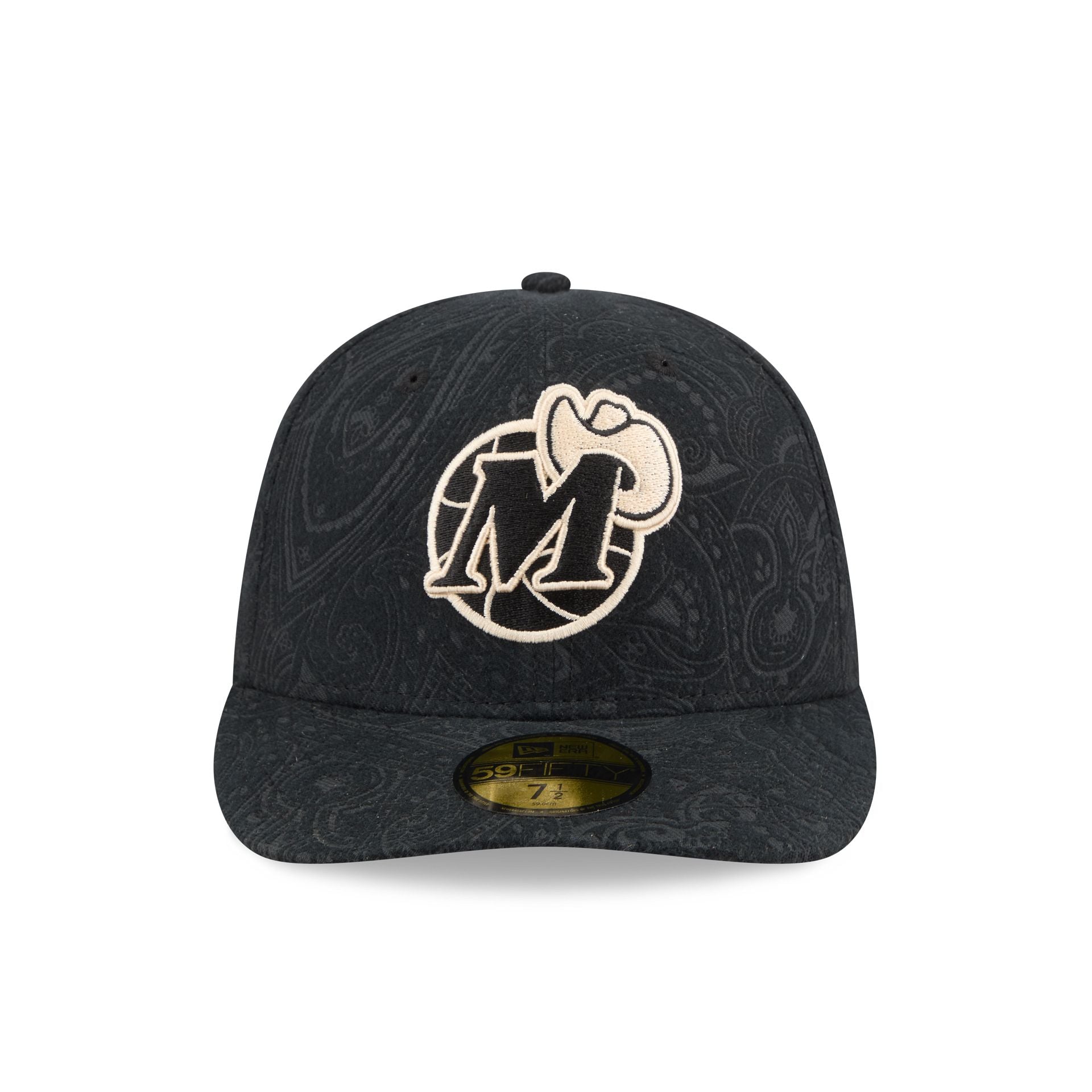 Alternative view of Dallas Mavericks Three Looms Brushed Cotton 59Fifty Fitted Hat