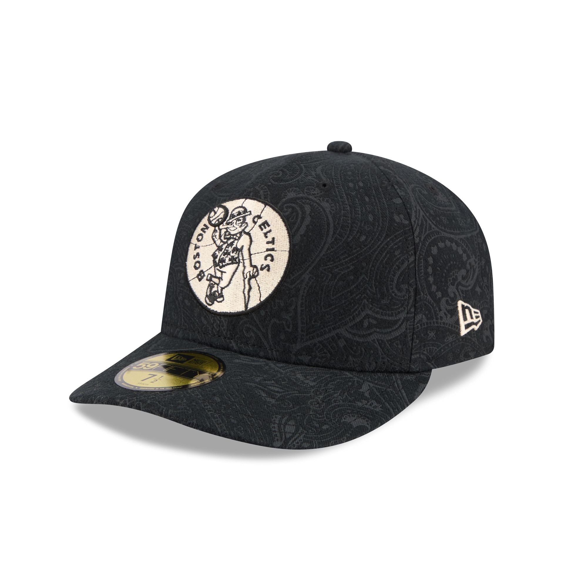 Boston Celtics Three Looms Brushed Cotton 59Fifty Fitted Hat
