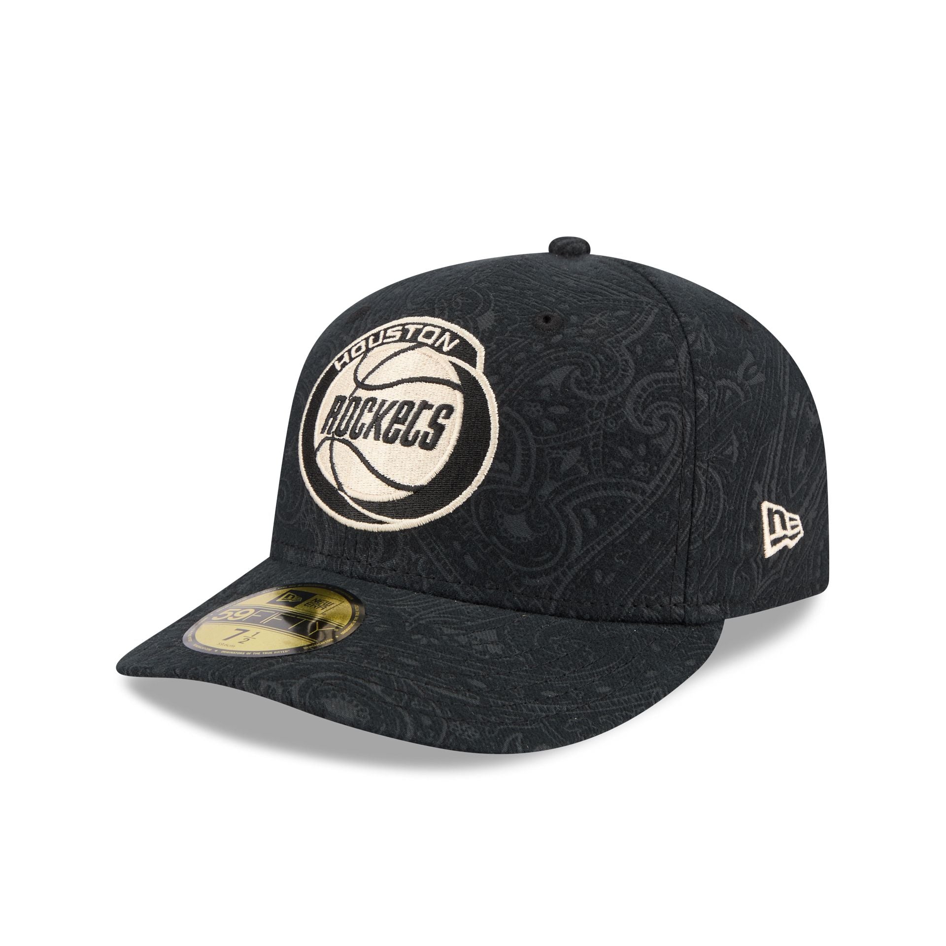 Houston Rockets Three Looms Brushed Cotton 59Fifty Fitted Hat