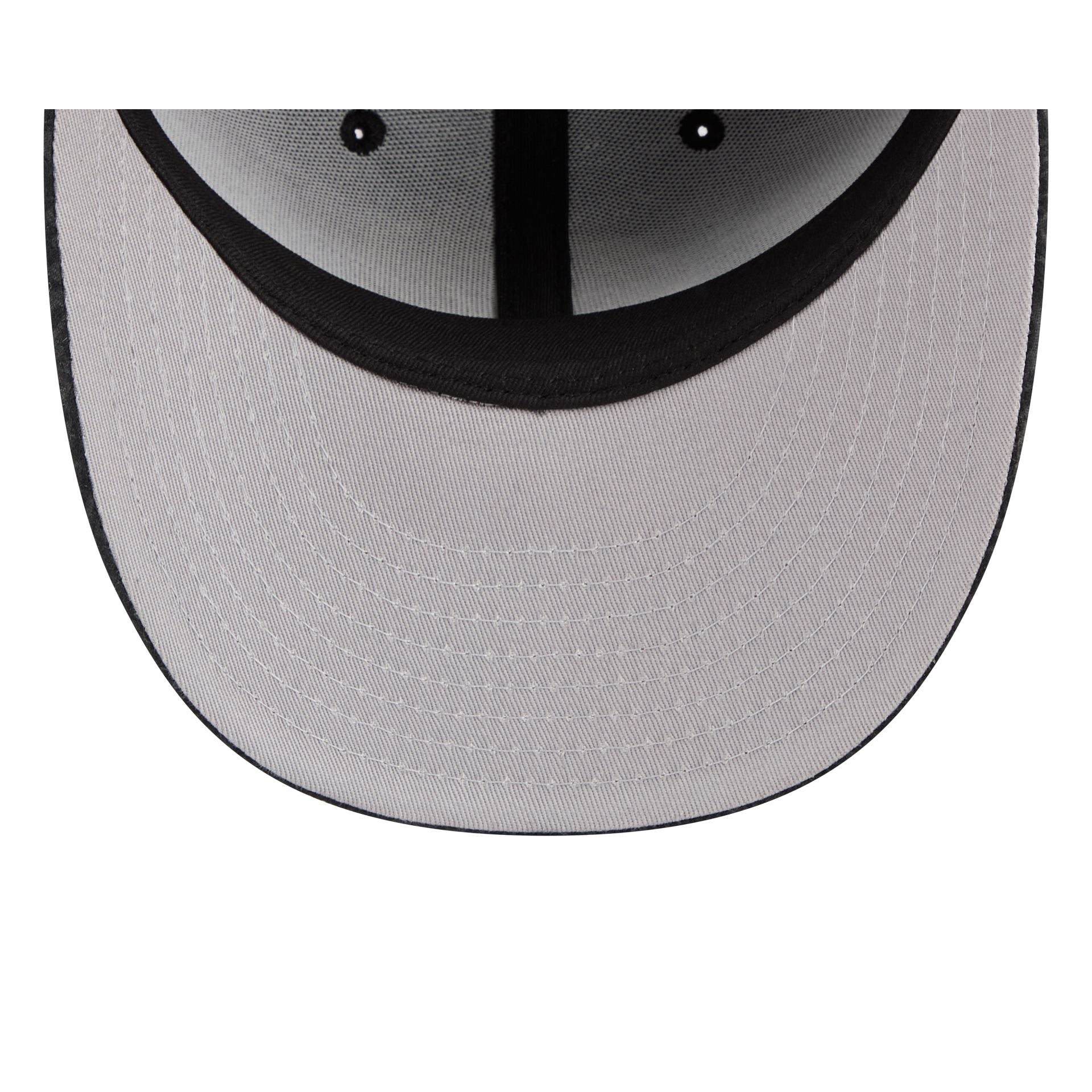 Charlotte Hornets Three Looms Brushed Cotton 59Fifty Fitted Hat - Image 7