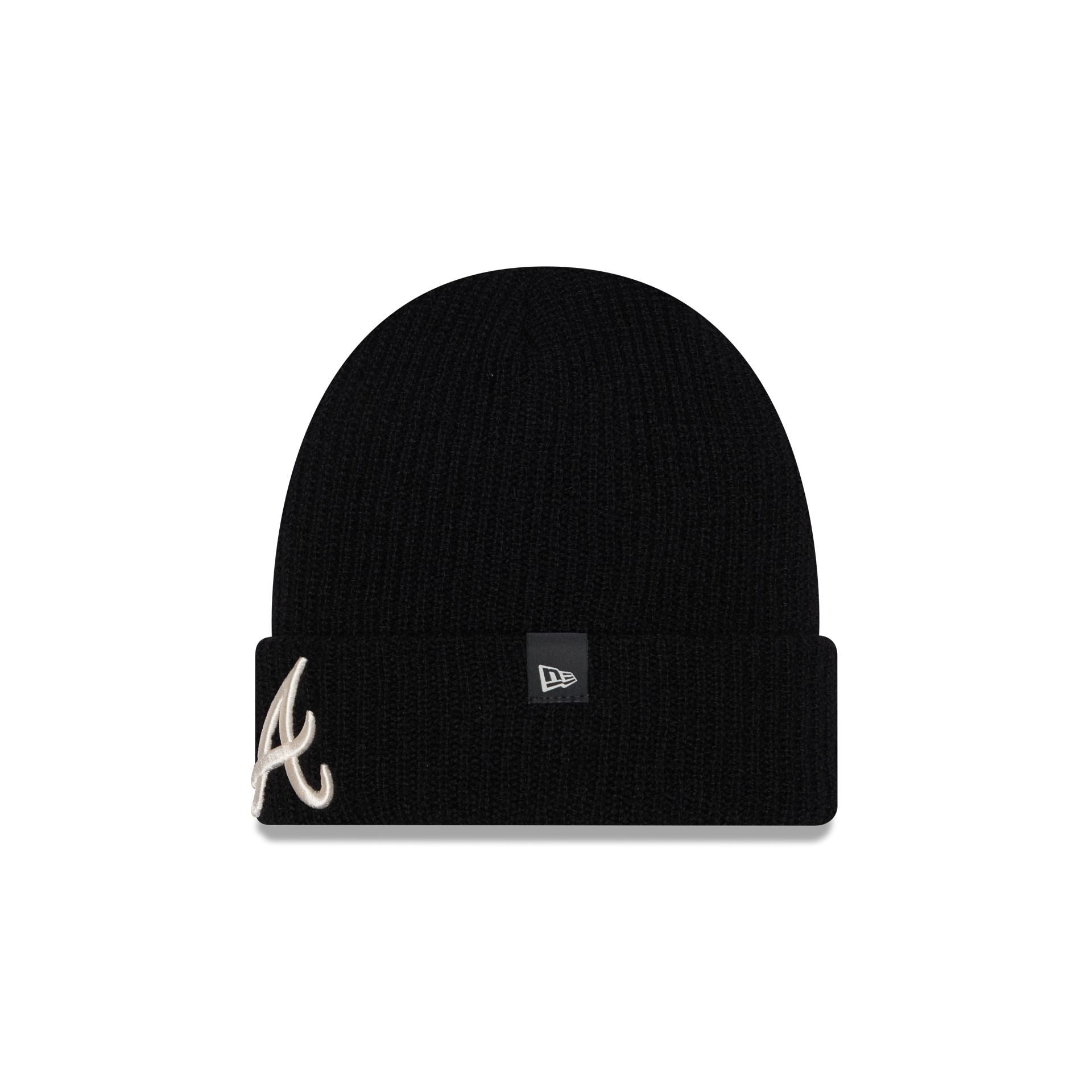 Alternative view of Atlanta Braves Cashmere Black Cuff Knit Hat