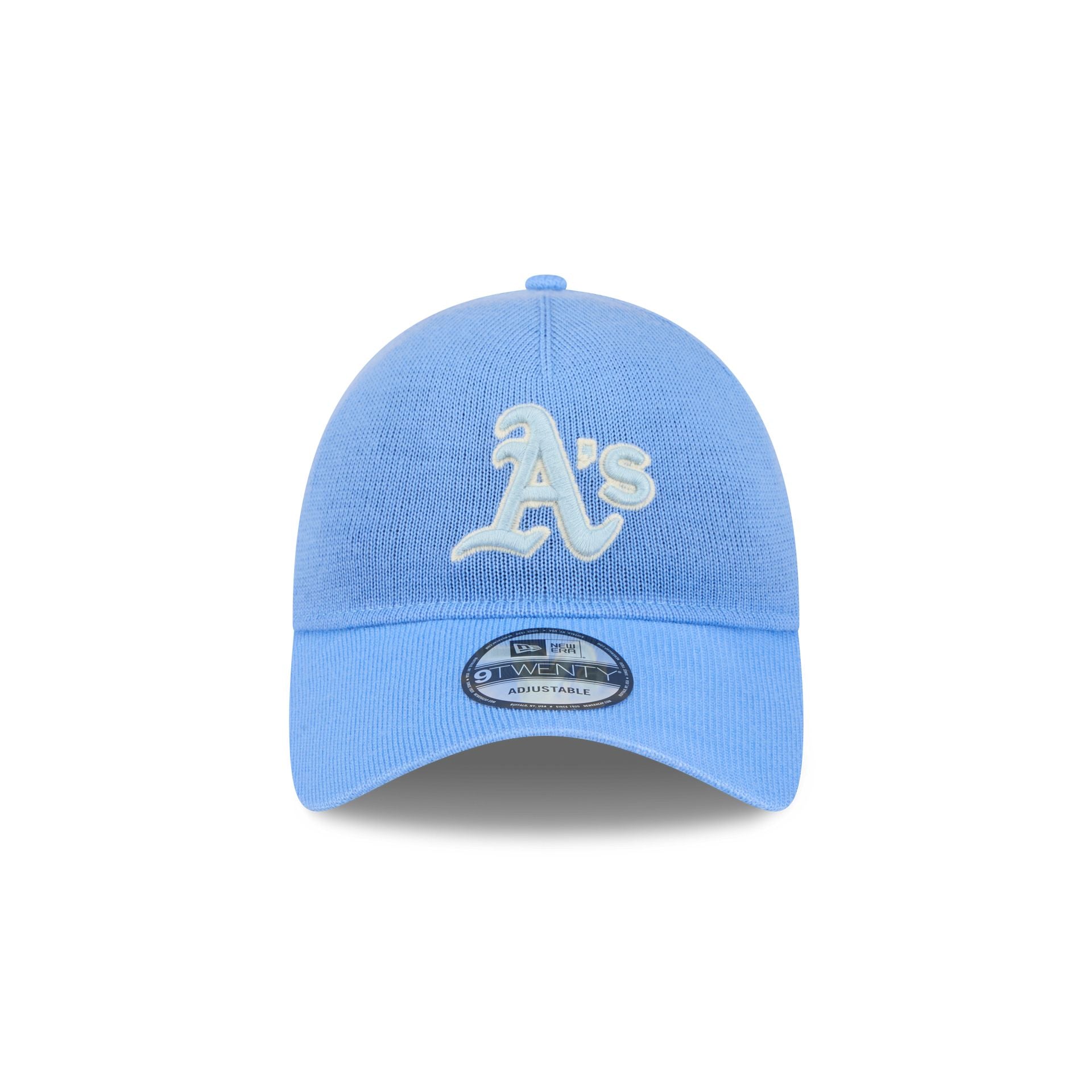 Alternative view of Athletics Merino Wool Sky Blue 9Twenty Adjustable Hat