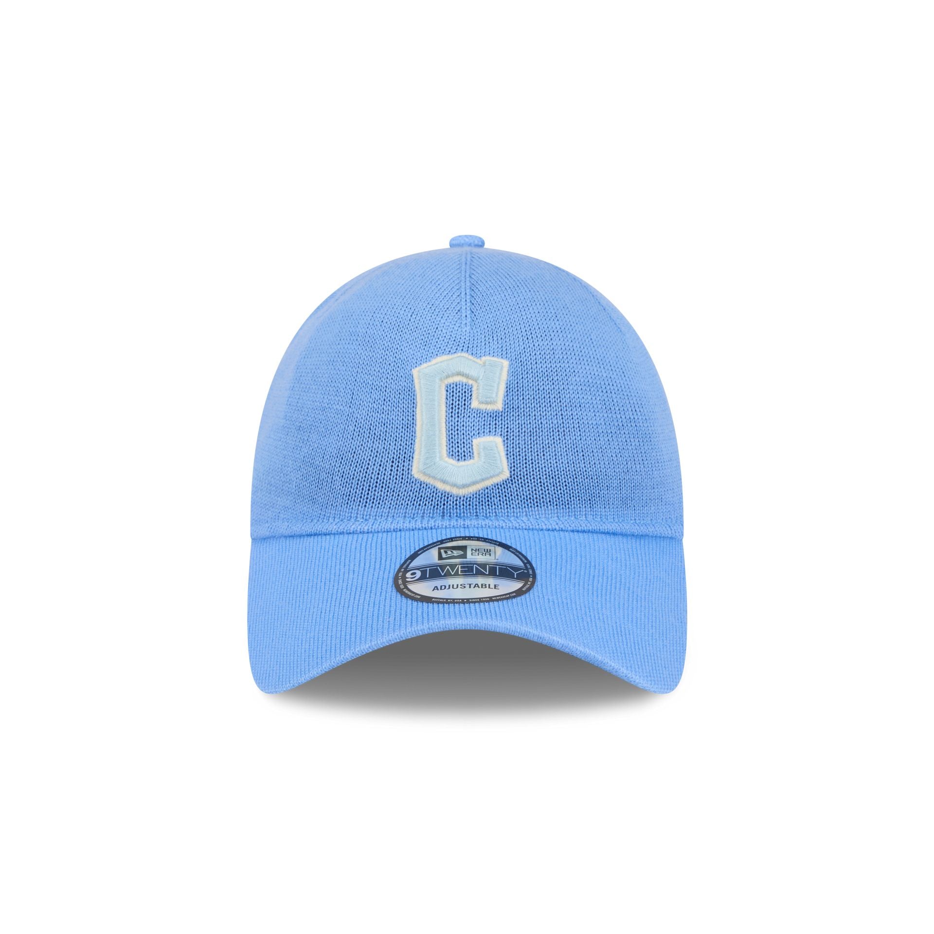 Alternative view of Cleveland Guardians Merino Wool Sky Blue 9Twenty Adjustable Hat