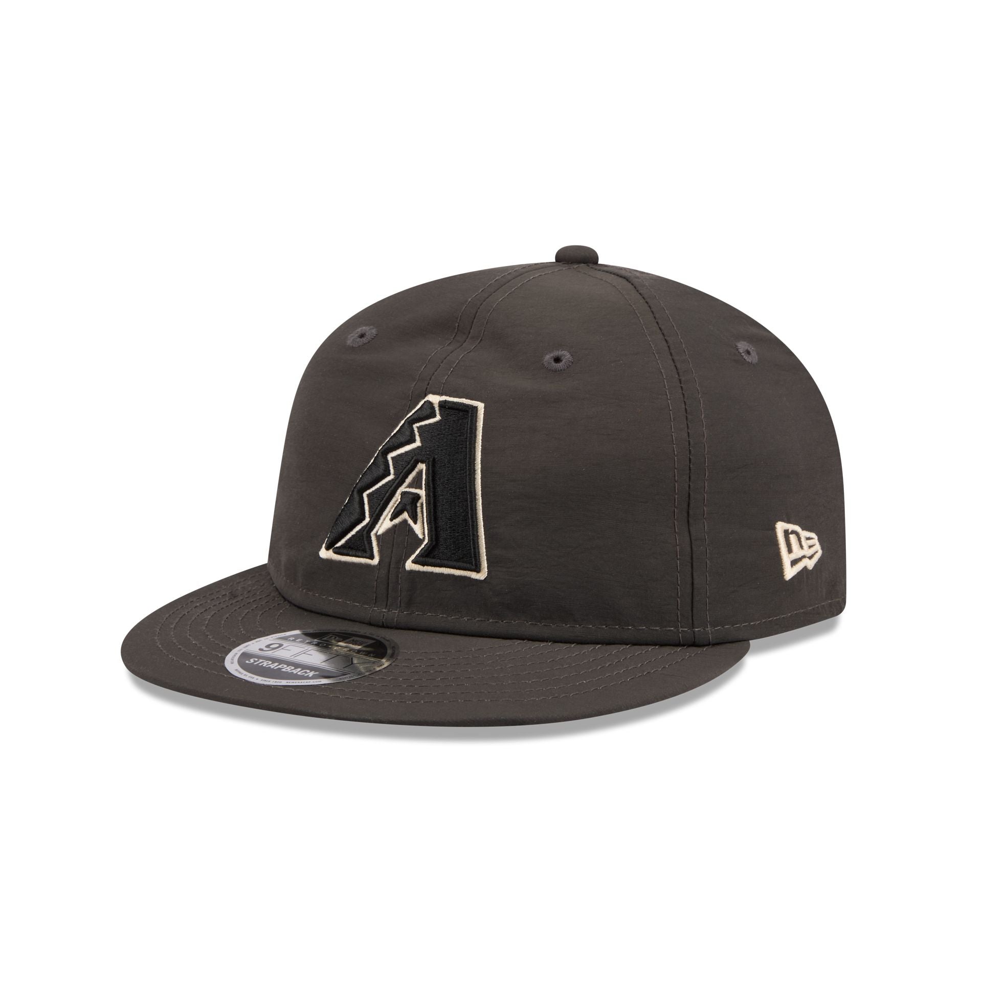 Arizona Diamondbacks Three Looms Nylon Black Retro Crown 9Fifty Adjustable Hat