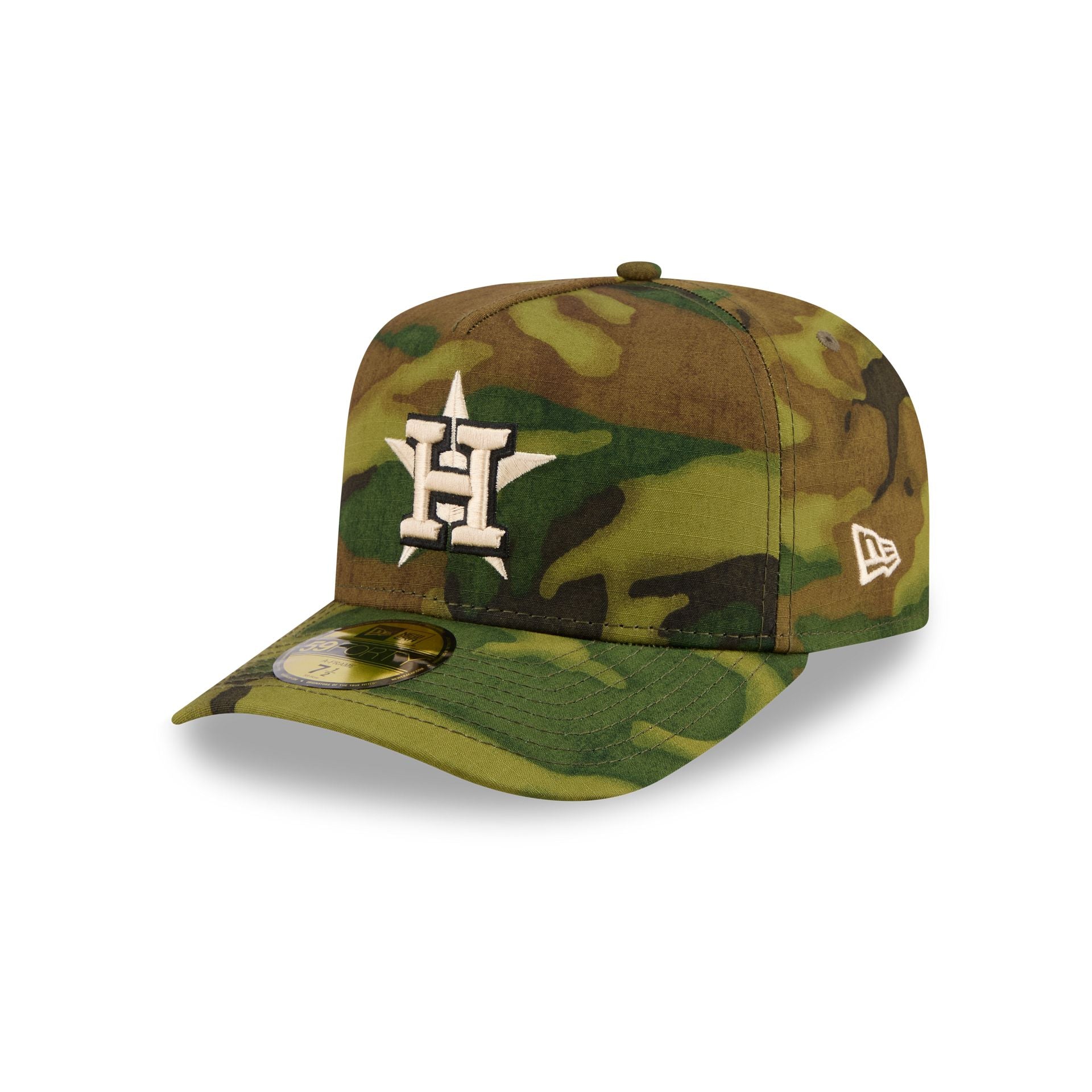 Houston Astros Three Looms Ripstop Camo 59Forty Fitted Hat