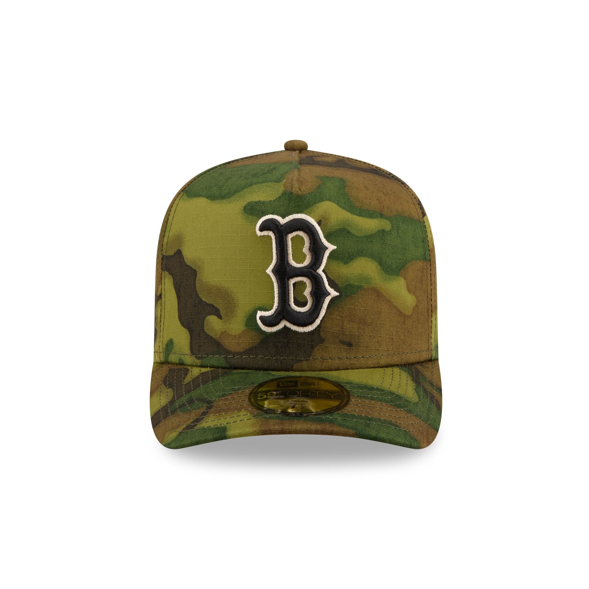 Alternative view of Boston Red Sox Three Looms Ripstop Camo 59Forty Fitted Hat