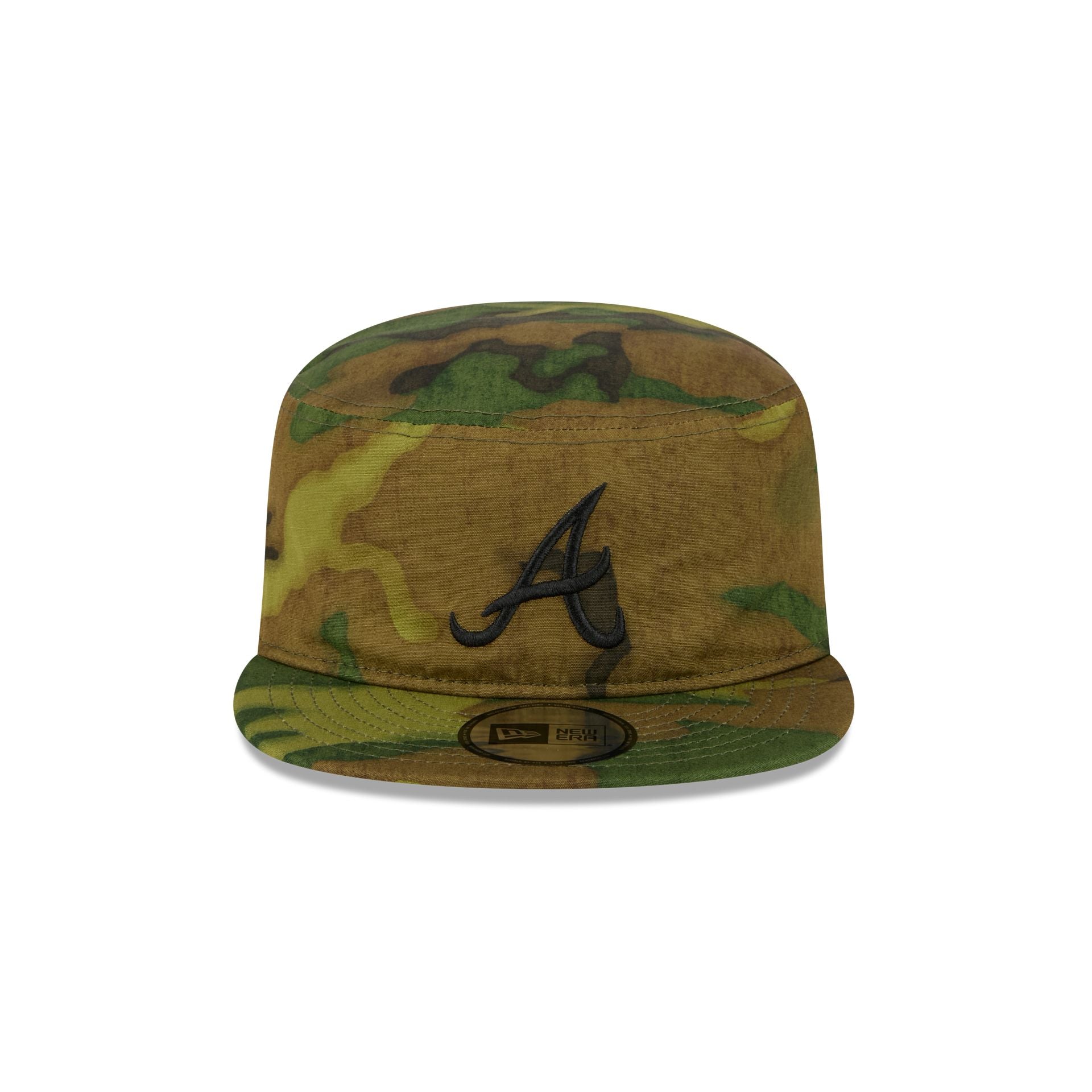 Alternative view of Atlanta Braves Three Looms Ripstop Camo Painter Hat Hat