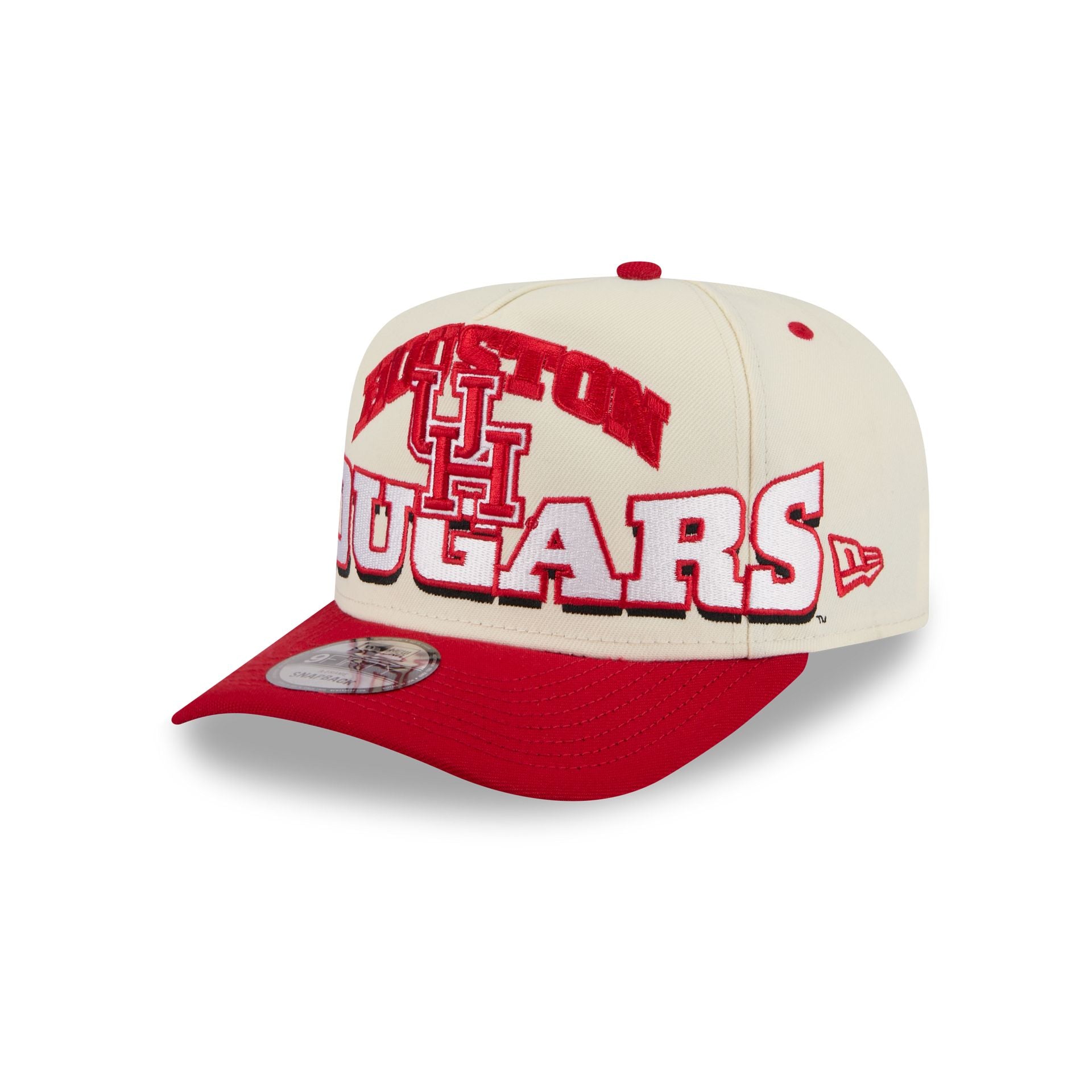 Houston Cougars March Madness Chrome 9Fifty A-Frame Snapback Hat