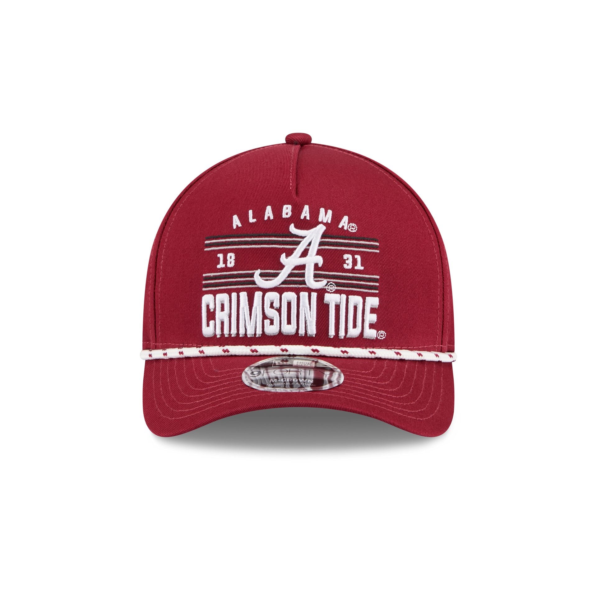 Alternative view of Alabama Crimson Tide March Madness 9Forty M-Crown A-Frame Snapback Hat