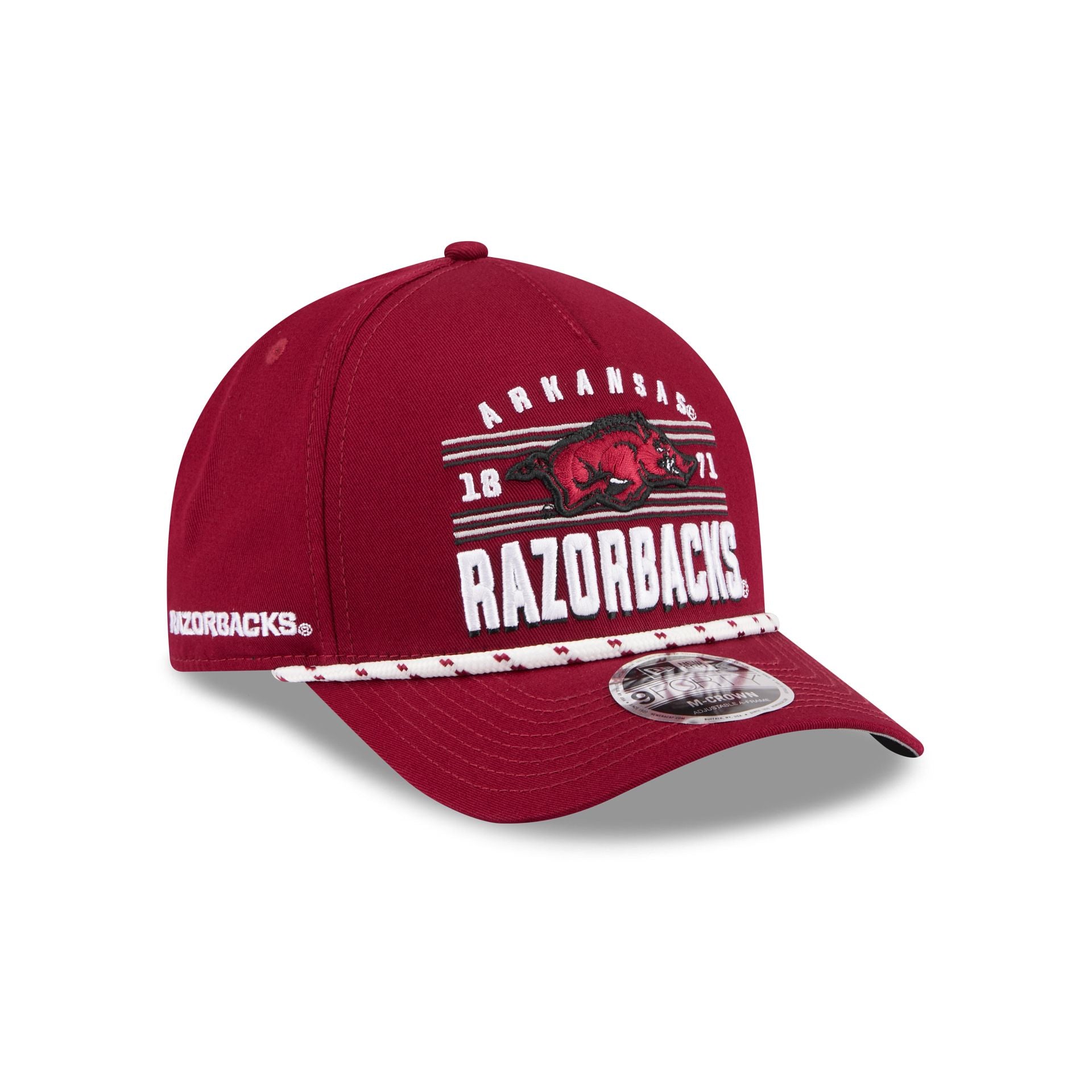 Arkansas Razorbacks March Madness 9Forty M-Crown A-Frame Snapback Hat