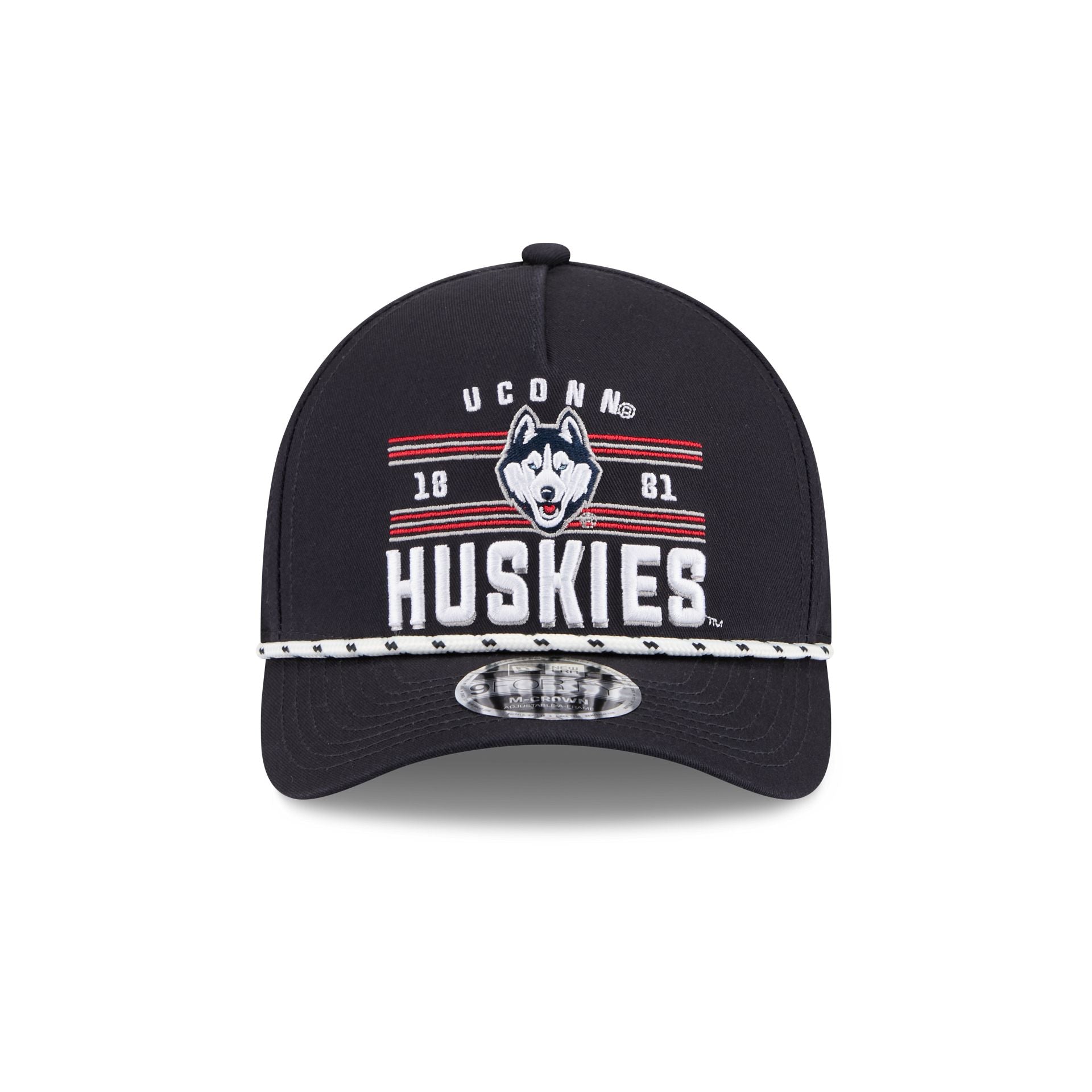 Alternative view of Connecticut Huskies March Madness 9Forty M-Crown A-Frame Snapback Hat