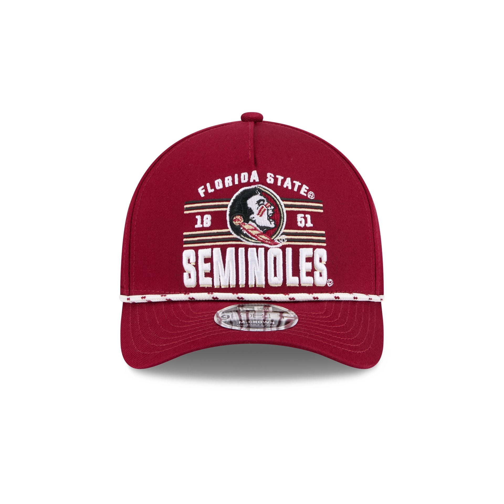 Alternative view of Florida State Seminoles March Madness 9Forty M-Crown A-Frame Snapback Hat