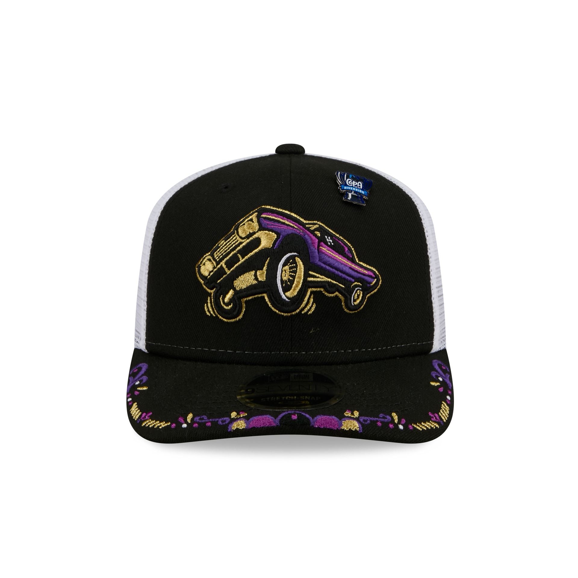 Alternative view of Fresno Grizzlies 2026 Copa De La DiversióN 9Seventy Trucker Hat