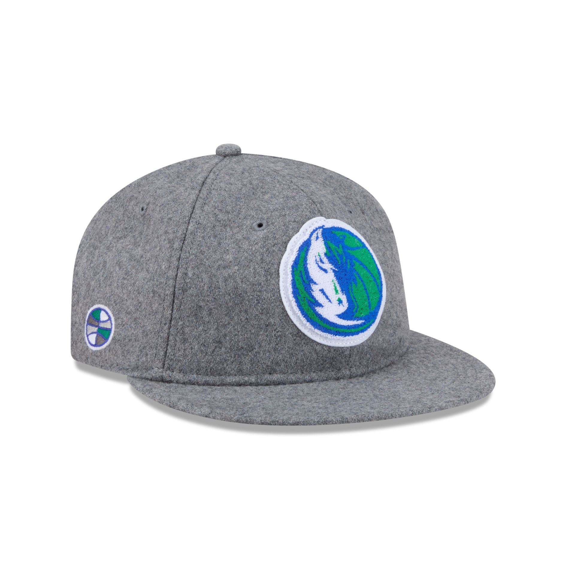 Dallas Mavericks Chenille Woven Retro Crown 9Fifty Adjustable Hat