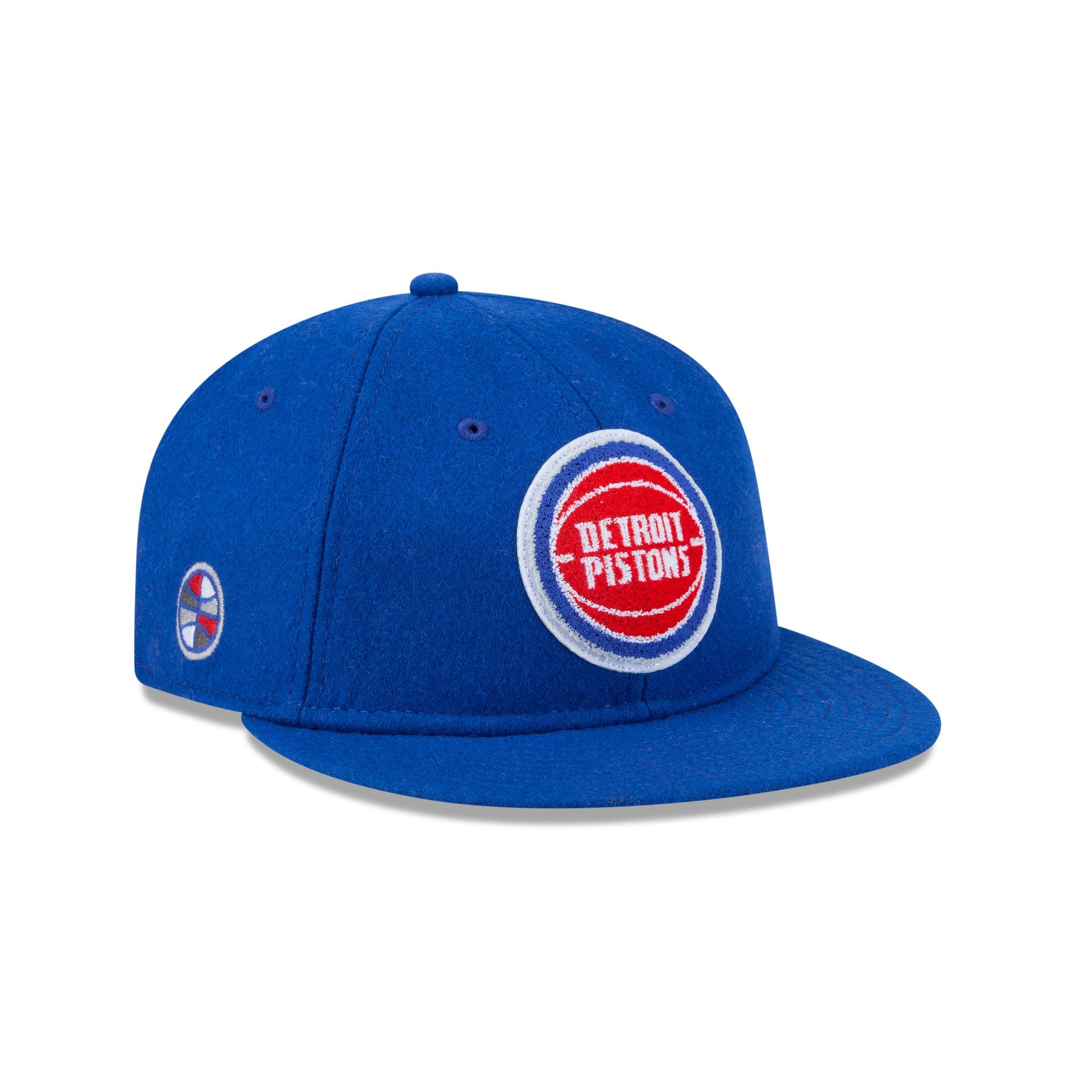 Detroit Pistons Chenille Woven Retro Crown 9Fifty Adjustable Hat