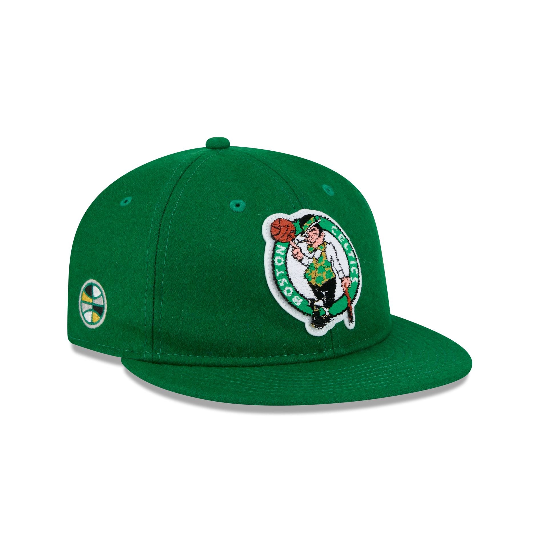 Boston Celtics Chenille Woven Retro Crown 9Fifty Adjustable Hat