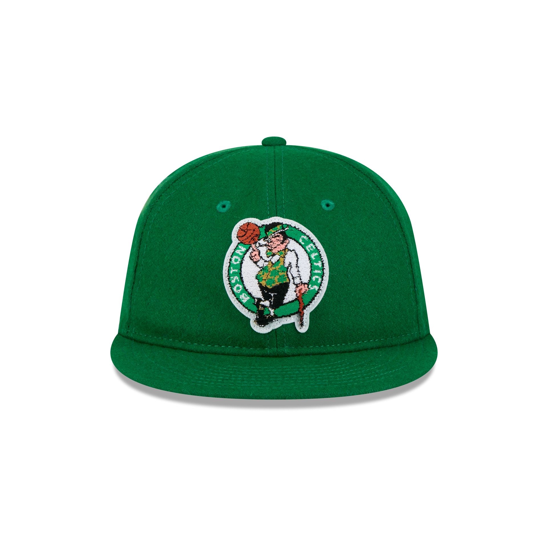 Alternative view of Boston Celtics Chenille Woven Retro Crown 9Fifty Adjustable Hat