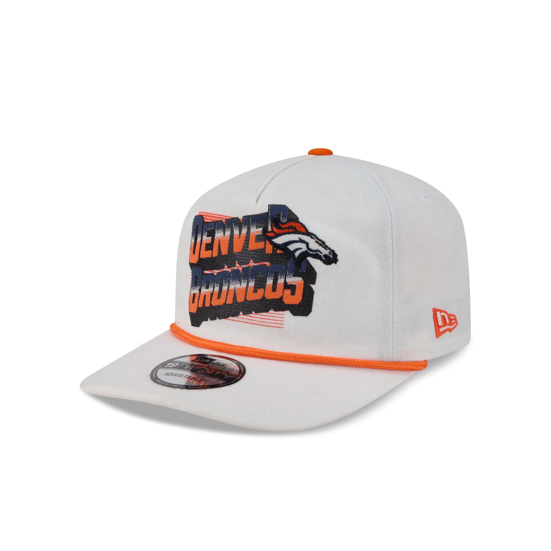 Denver Broncos Duck Cloth 19Twenty Adjustable Hat