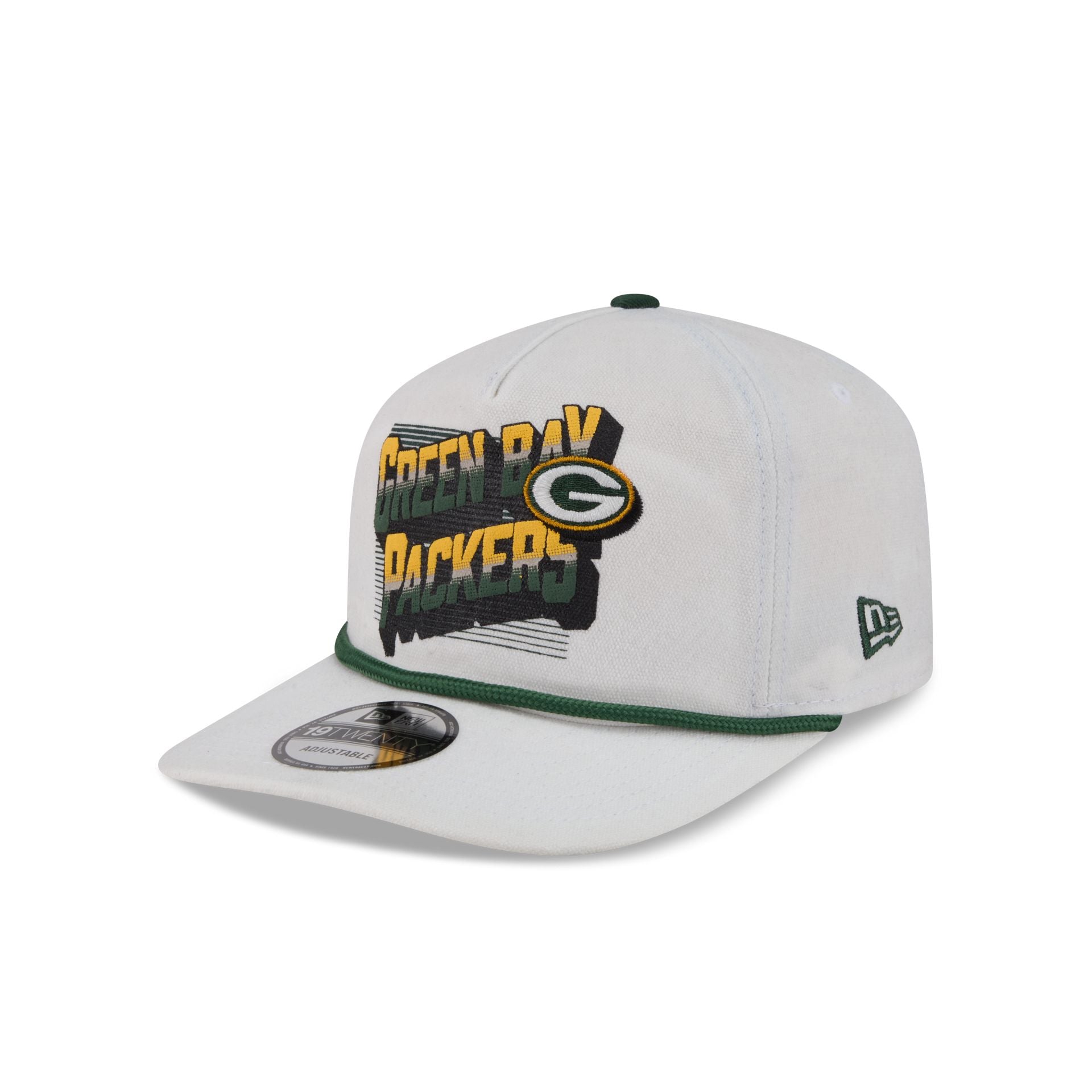 Green Bay Packers Duck Cloth 19Twenty Adjustable Hat