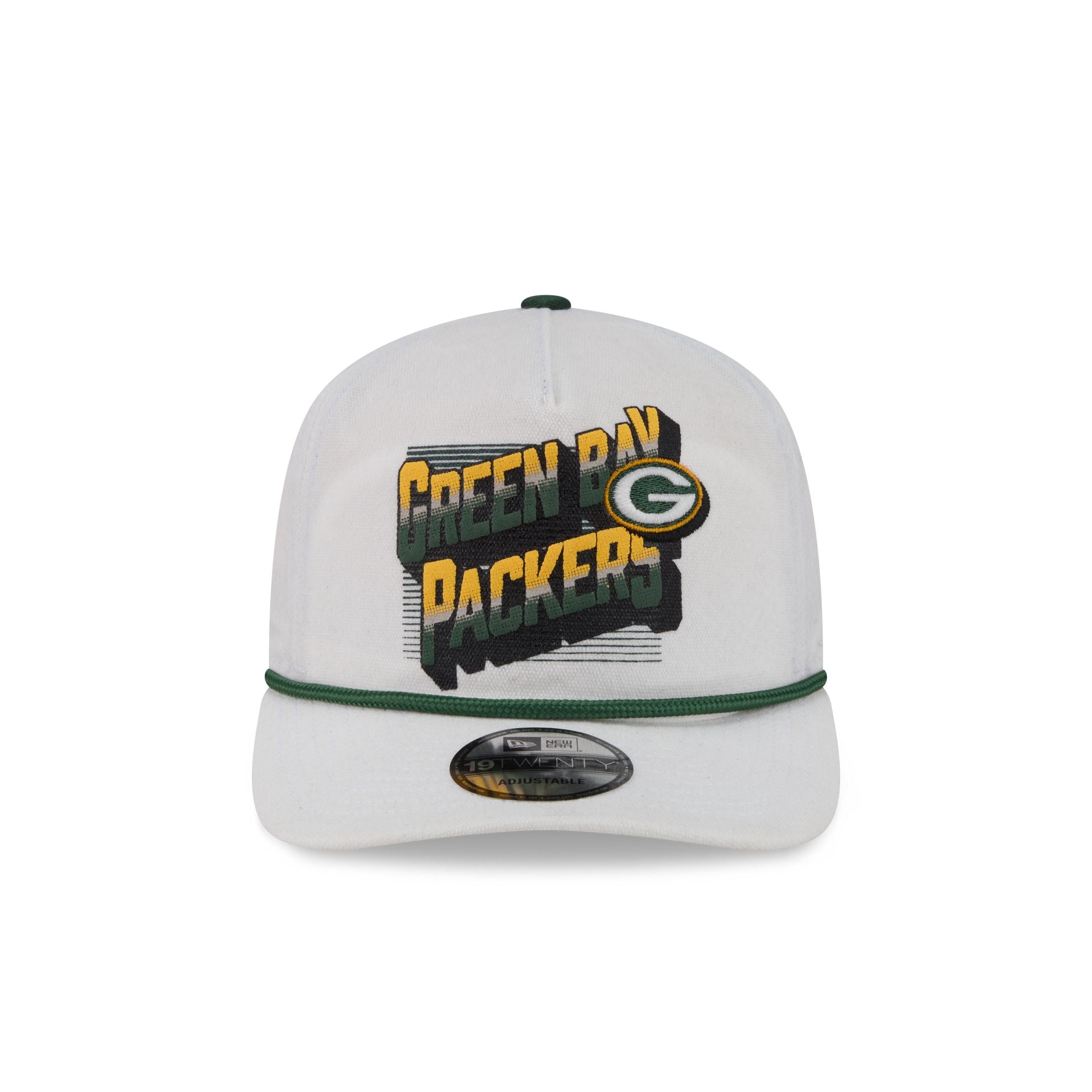 Alternative view of Green Bay Packers Duck Cloth 19Twenty Adjustable Hat