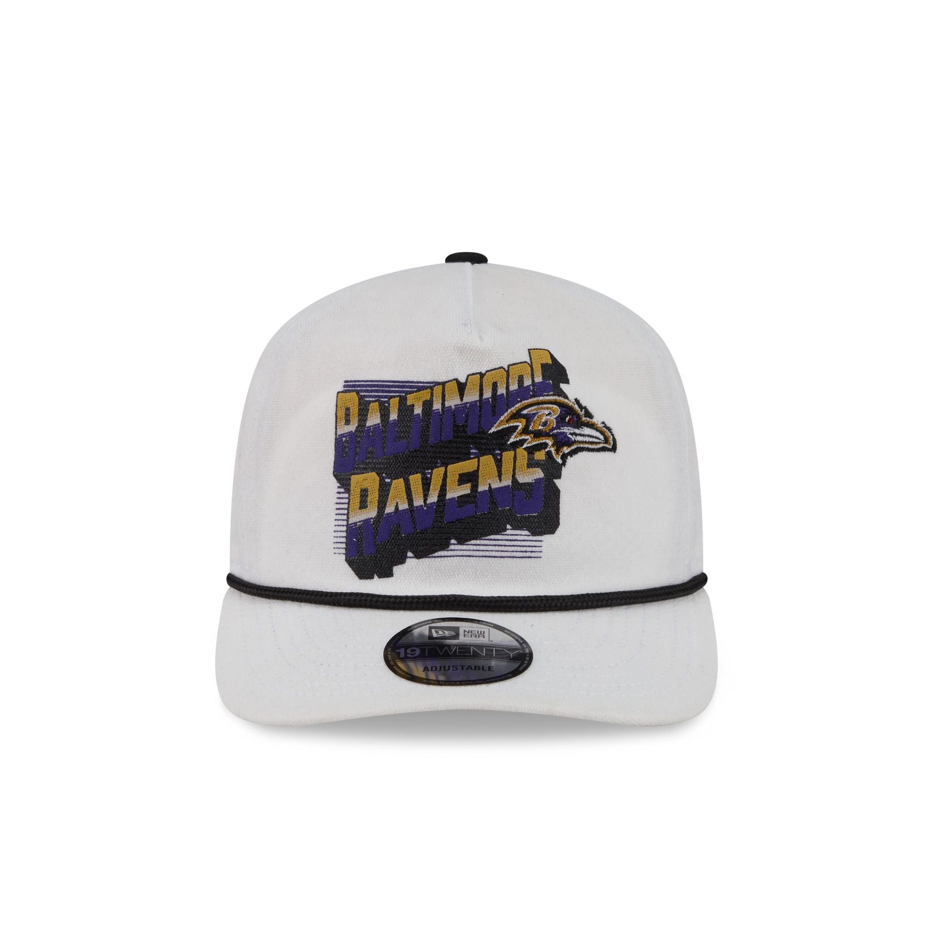 Alternative view of Baltimore Ravens Duck Cloth 19Twenty Adjustable Hat