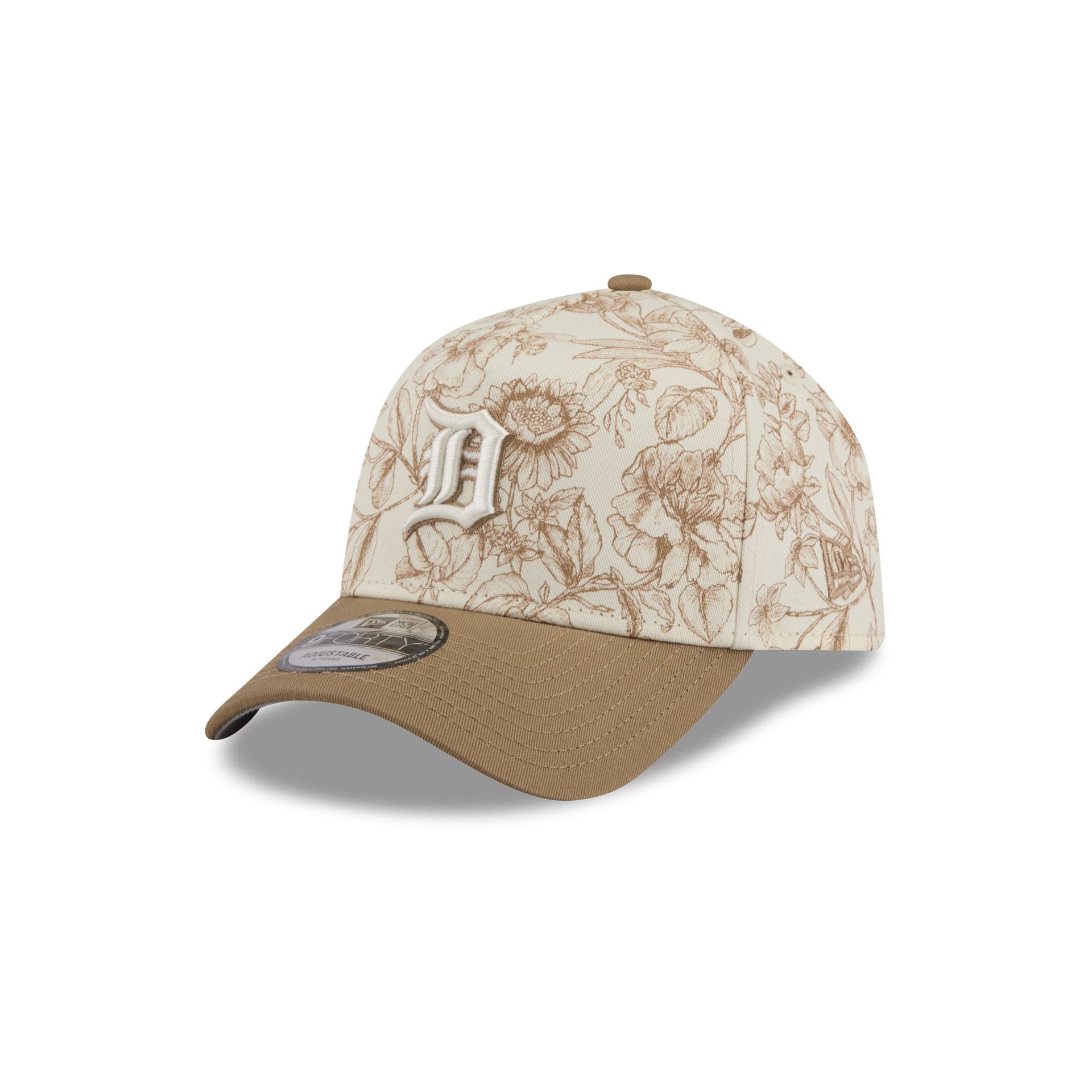 Detroit Tigers Spring Floral 9Forty A-Frame Snapback Hat