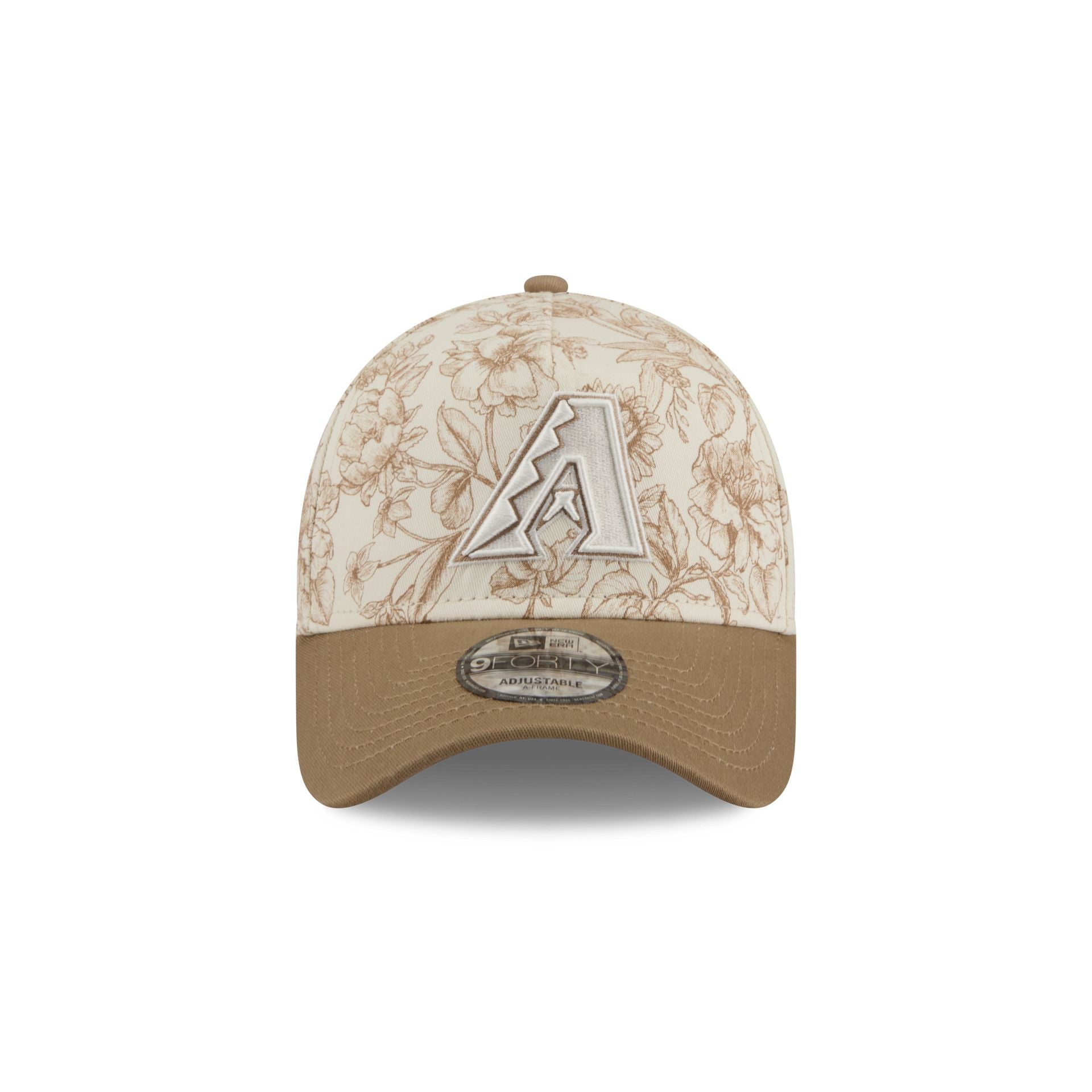 Alternative view of Arizona Diamondbacks Spring Floral 9Forty A-Frame Snapback Hat