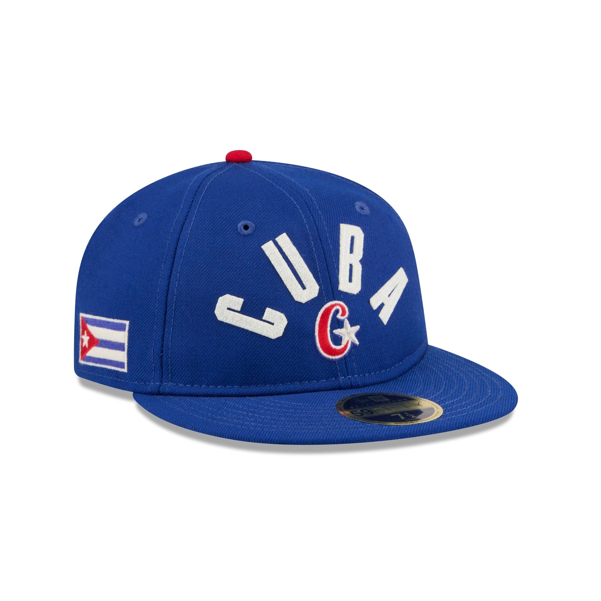 Cuba Classic Script Retro Crown 59Fifty Fitted Hat