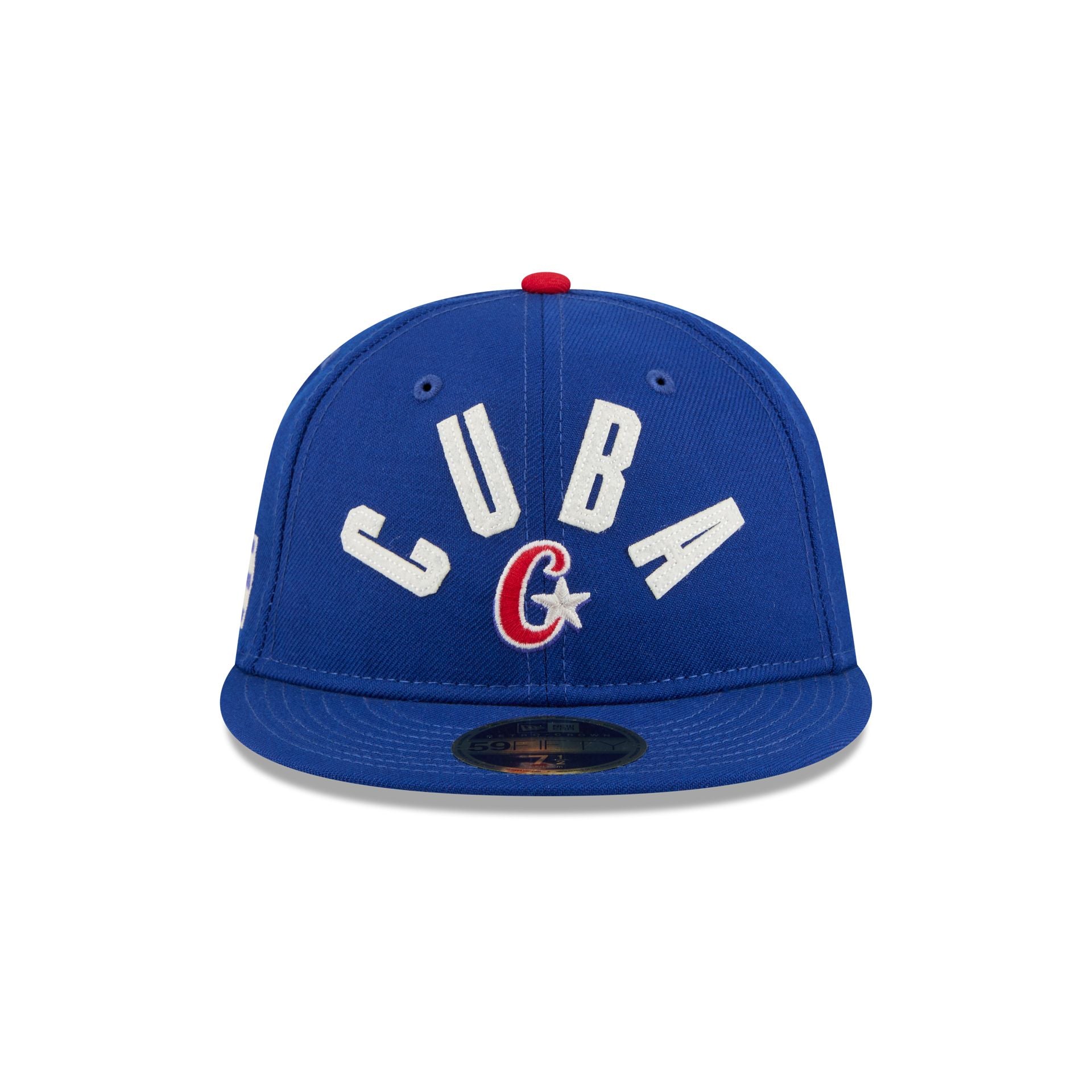 Alternative view of Cuba Classic Script Retro Crown 59Fifty Fitted Hat