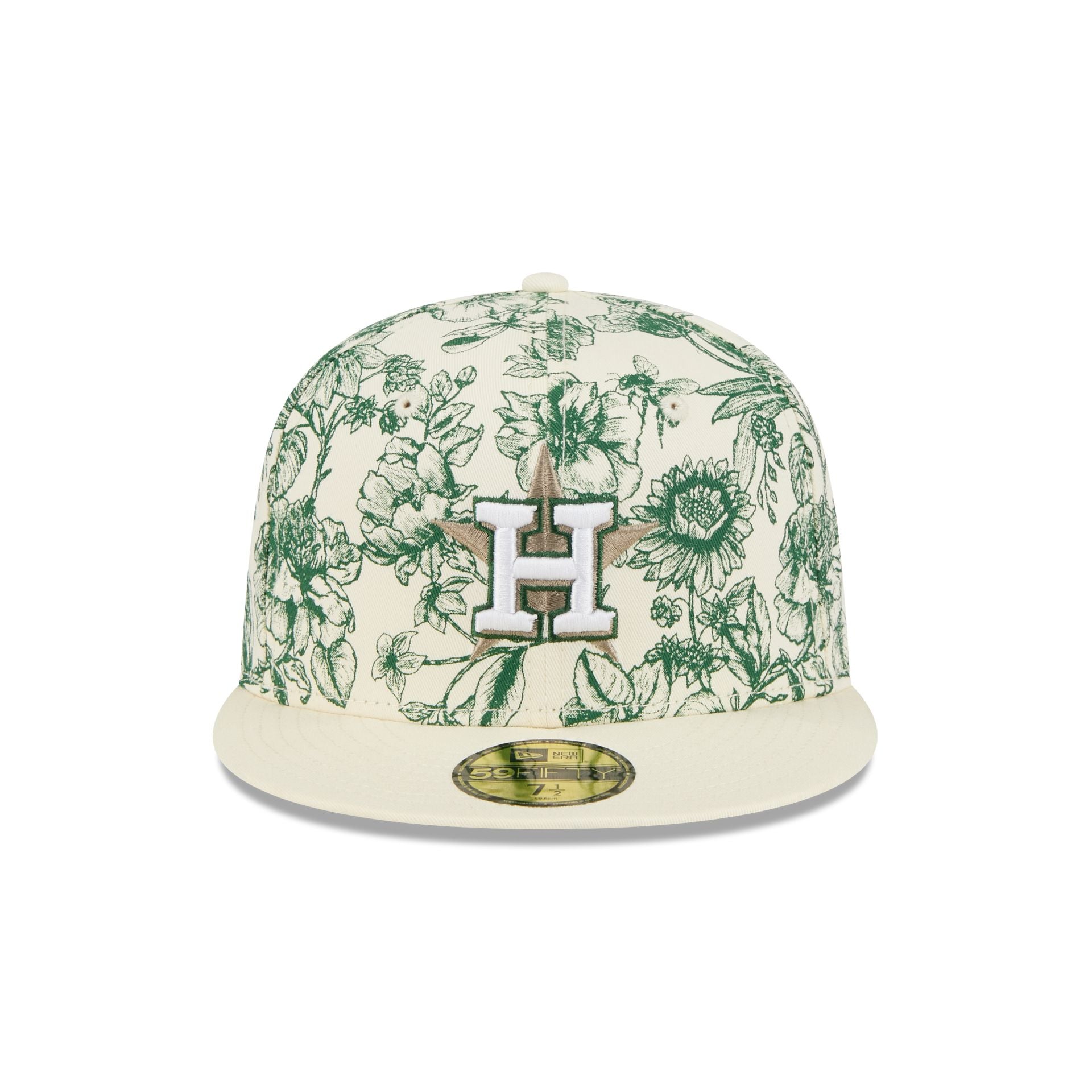 Alternative view of Houston Astros Spring Floral 59Fifty Fitted Hat