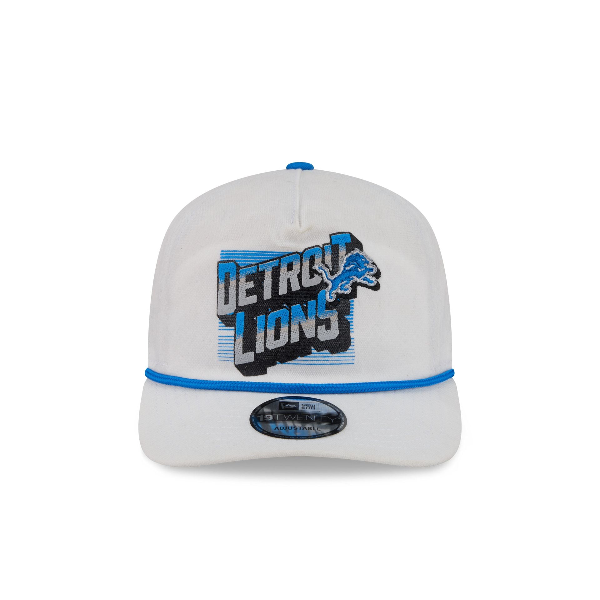 Alternative view of Detroit Lions Duck Cloth 19Twenty Adjustable Hat