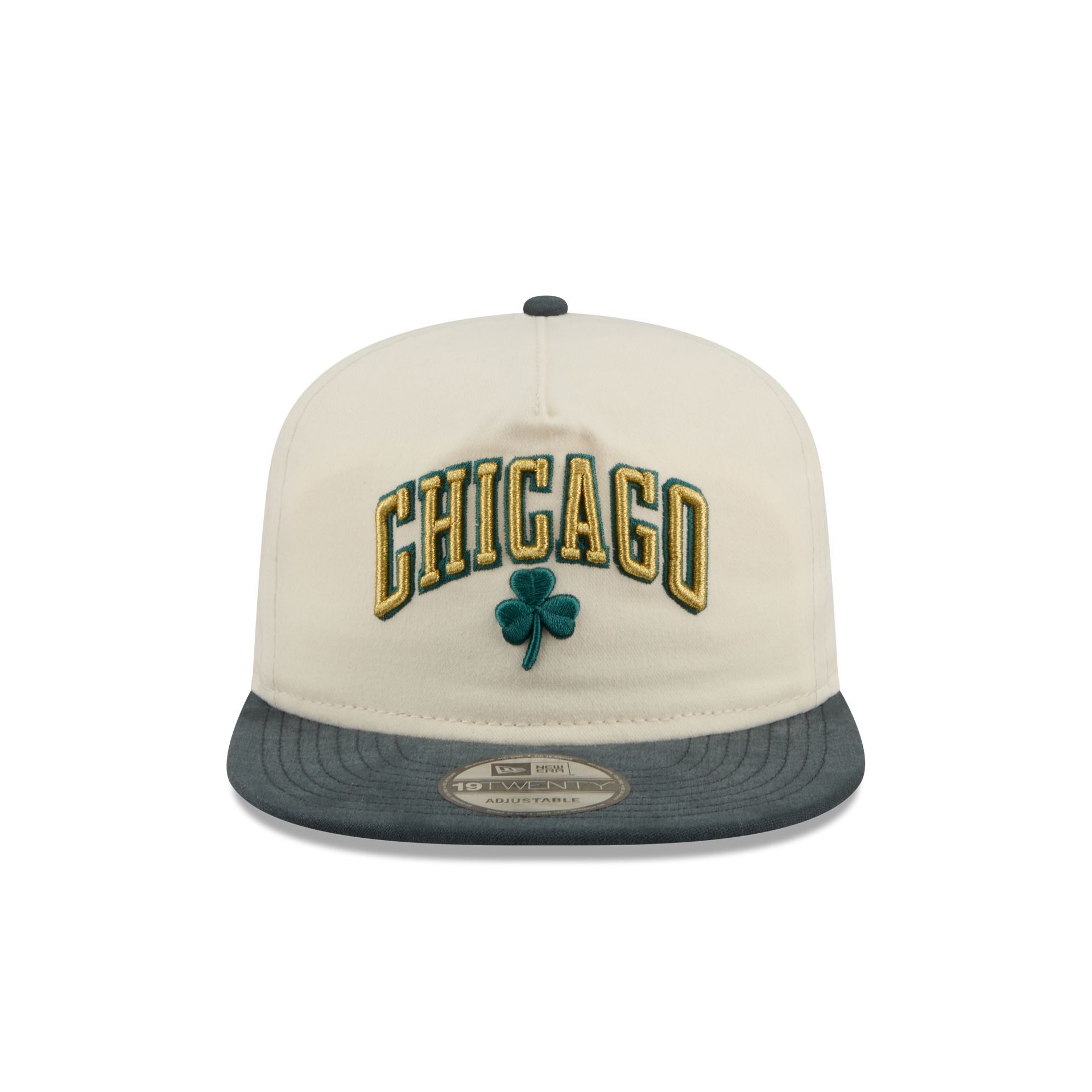 Alternative view of Chicago Bulls Metallic Logo 19Twenty Adjustable Hat