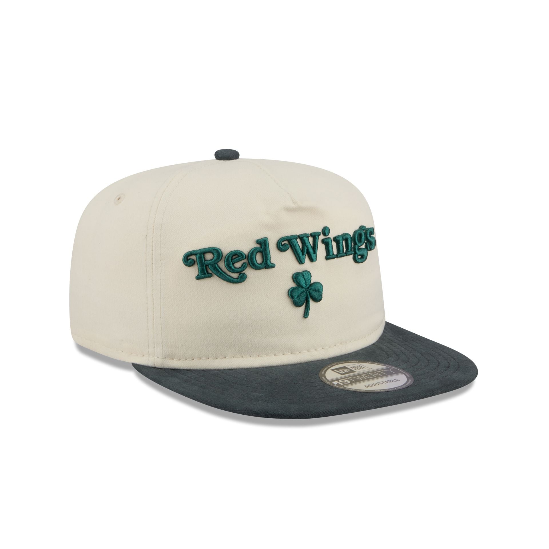 Detroit Red Wings Metallic Logo 19Twenty Adjustable Hat - Image 3