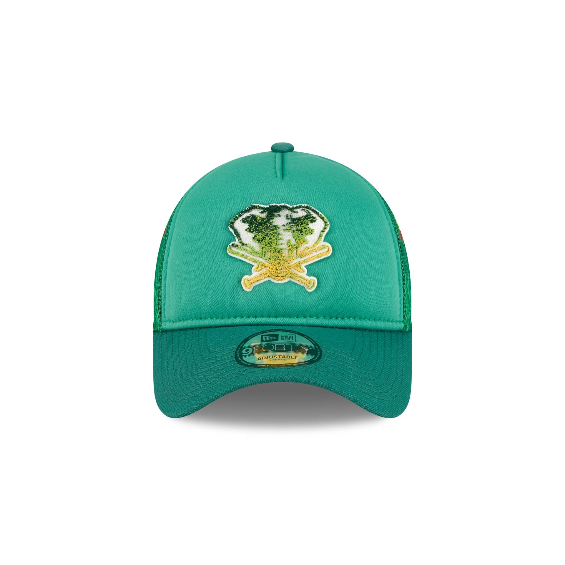 Alternative view of Athletics Gradient Logo 9Forty A-Frame Trucker Hat