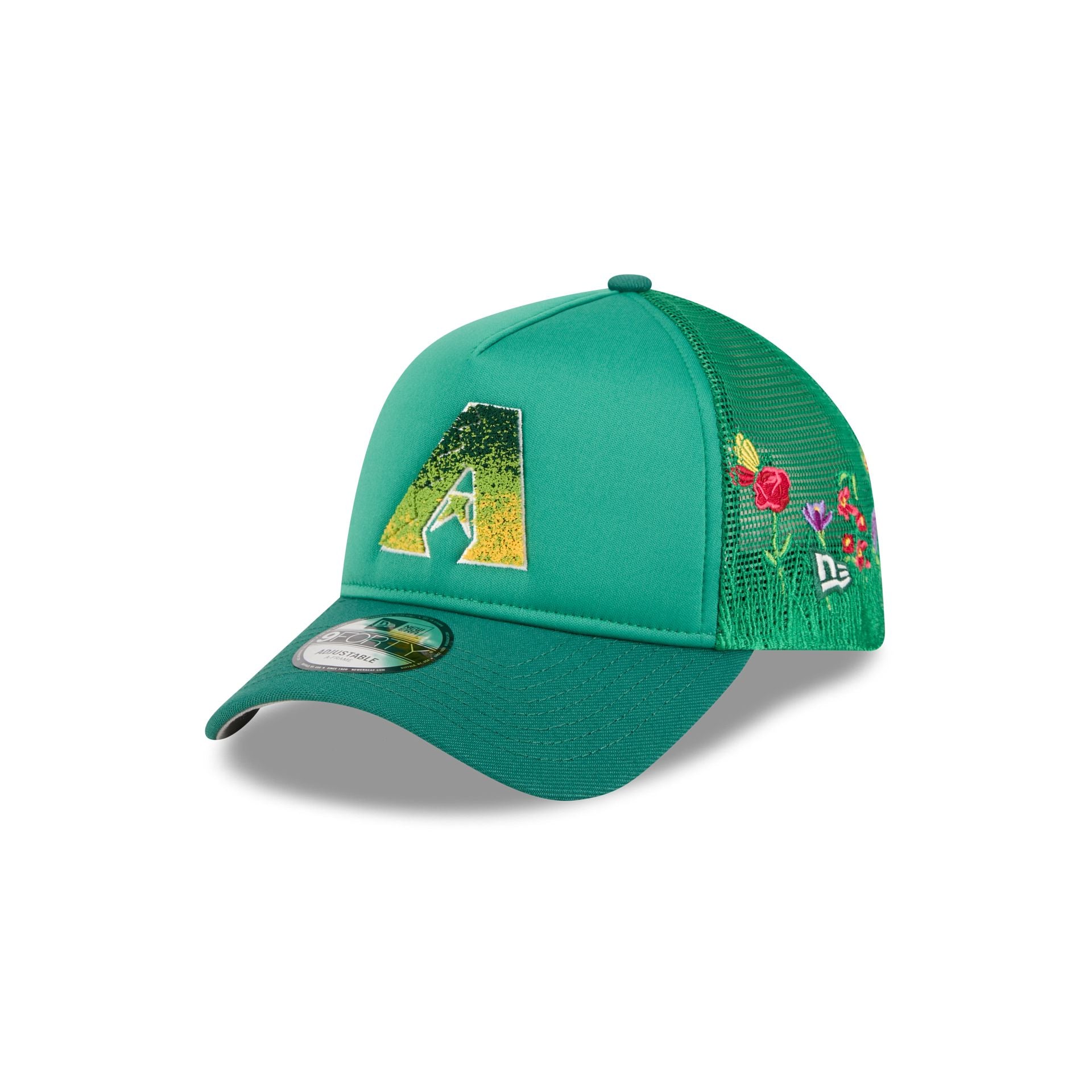 Arizona Diamondbacks Gradient Logo 9Forty A-Frame Trucker Hat