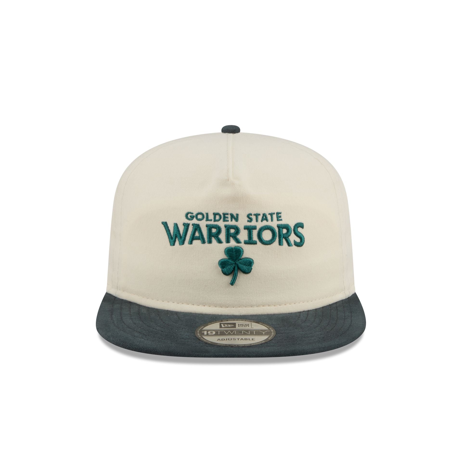 Alternative view of Golden State Warriors Metallic Logo 19Twenty Adjustable Hat