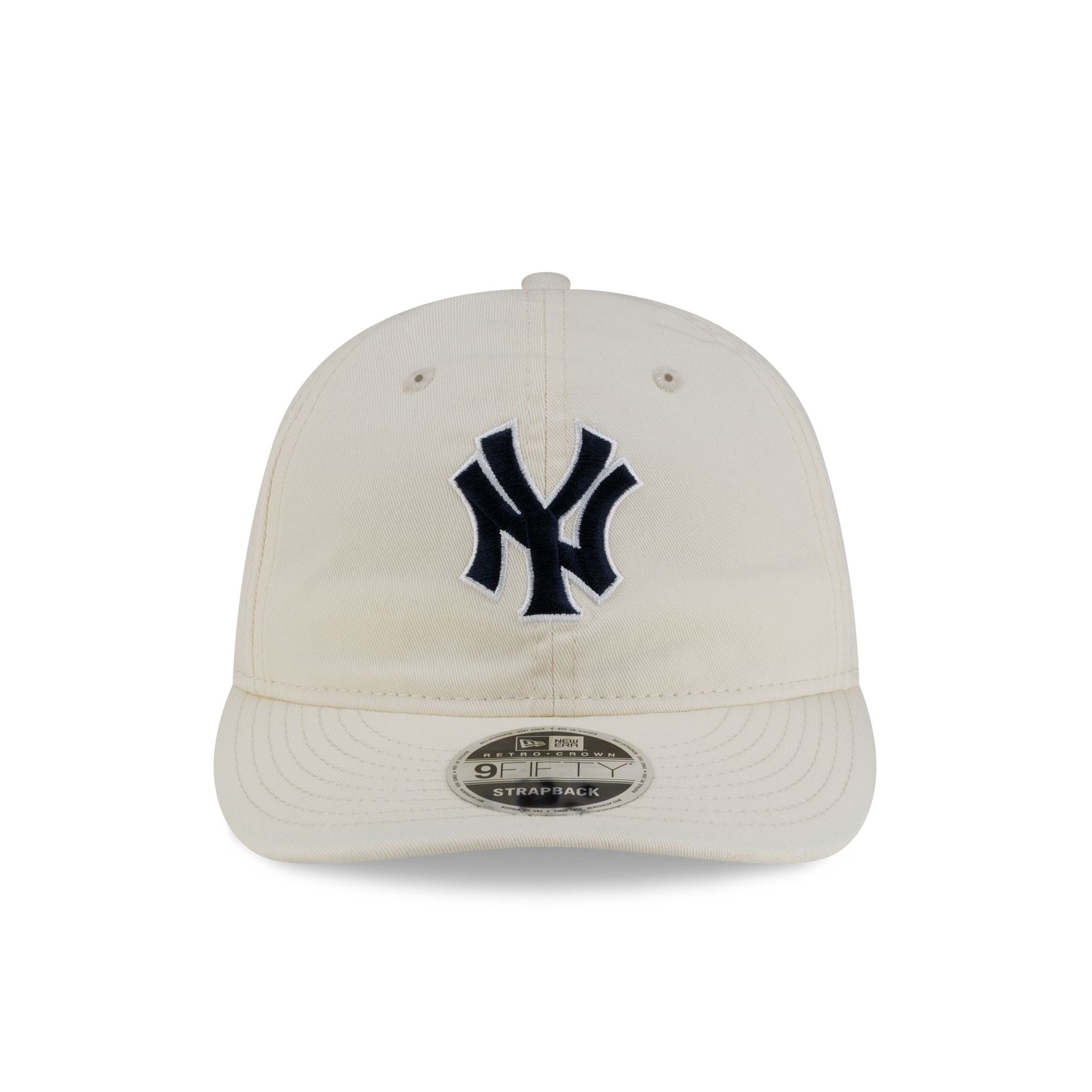 Alternative view of Aimé Leon Dore New York Yankees Chrome White Retro Crown 9Fifty Strapback Hat