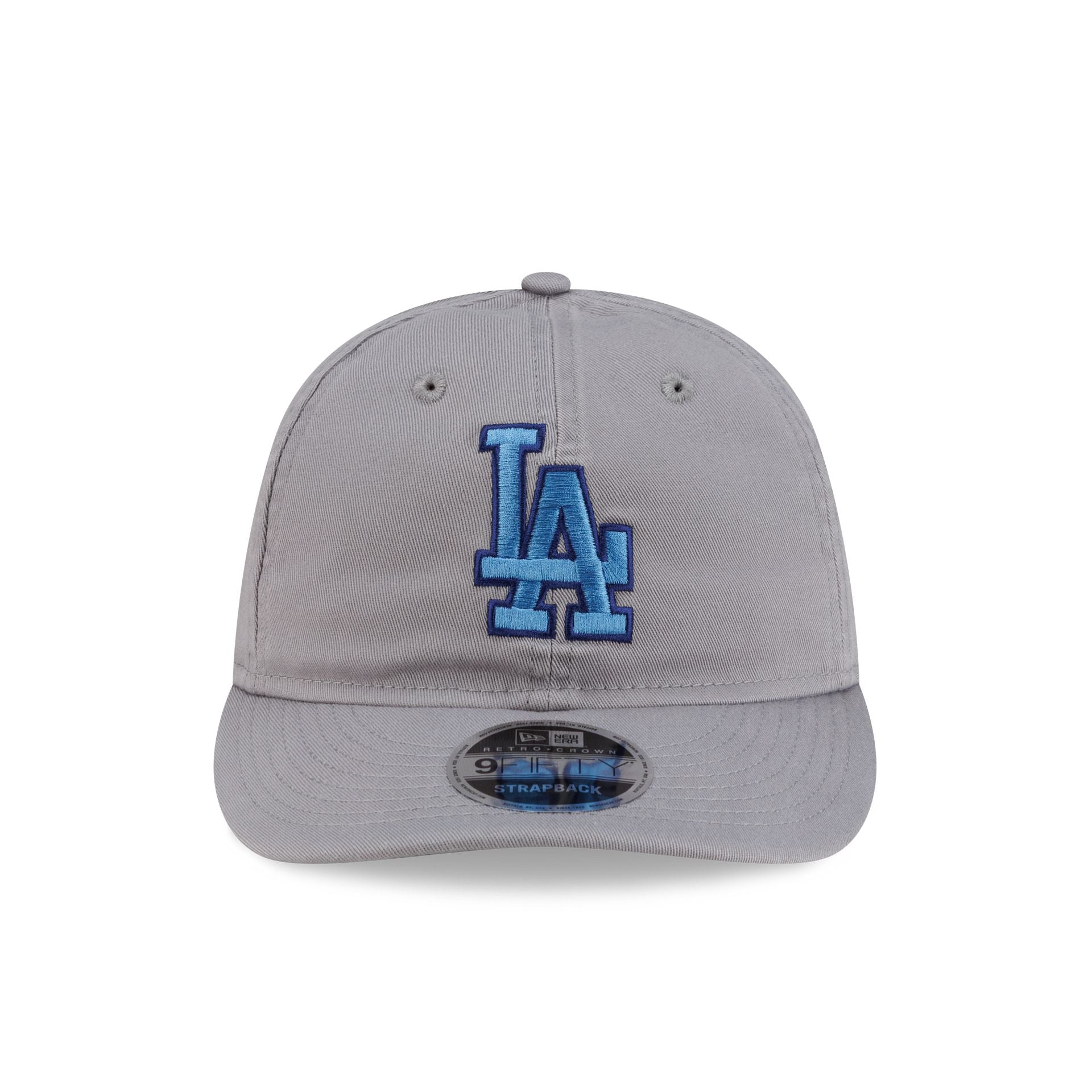 Alternative view of Aimé Leon Dore Los Angeles Dodgers Gray Retro Crown 9Fifty Strapback Hat