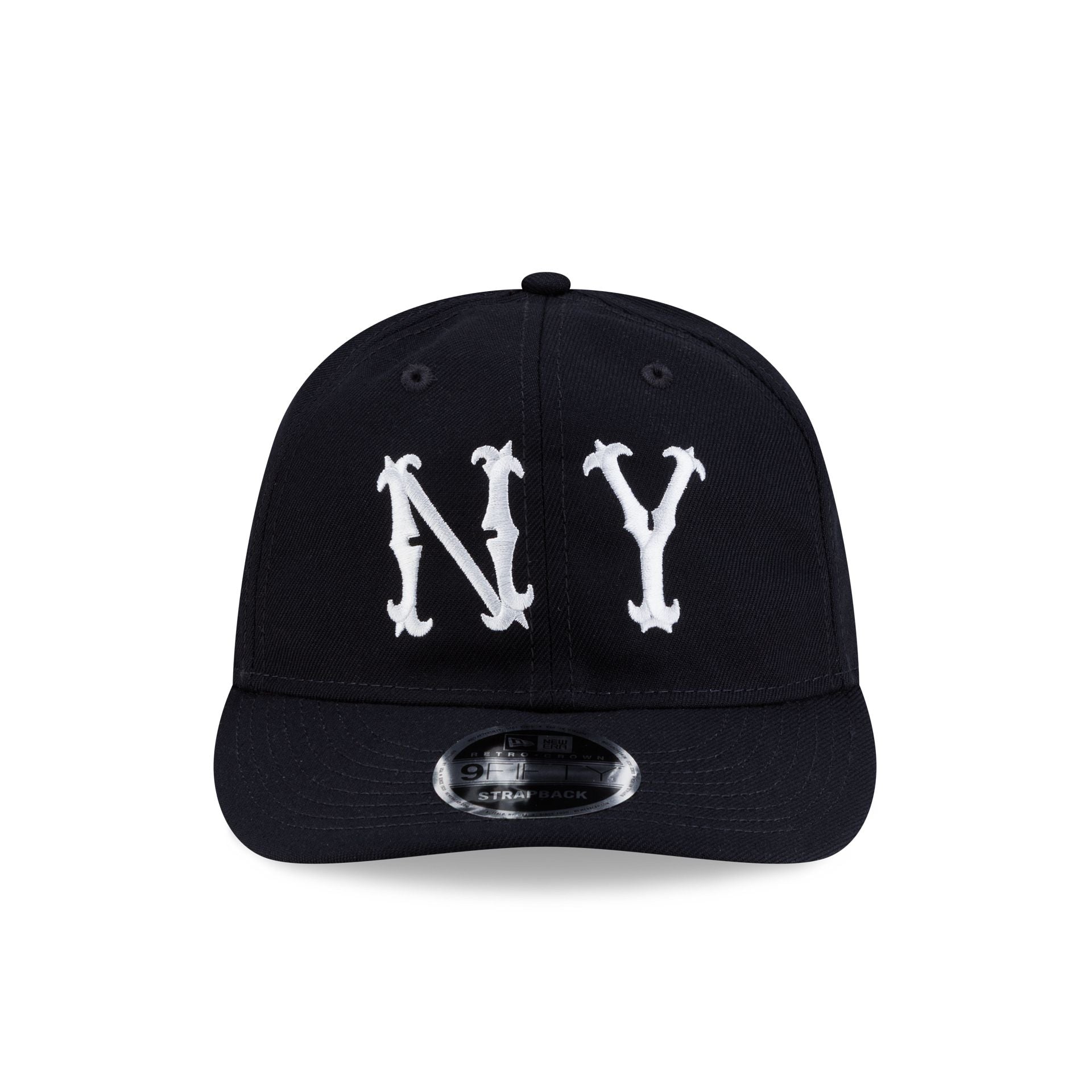 Alternative view of Aimé Leon Dore New York Highlanders Navy Retro Crown 9Fifty Strapback Hat