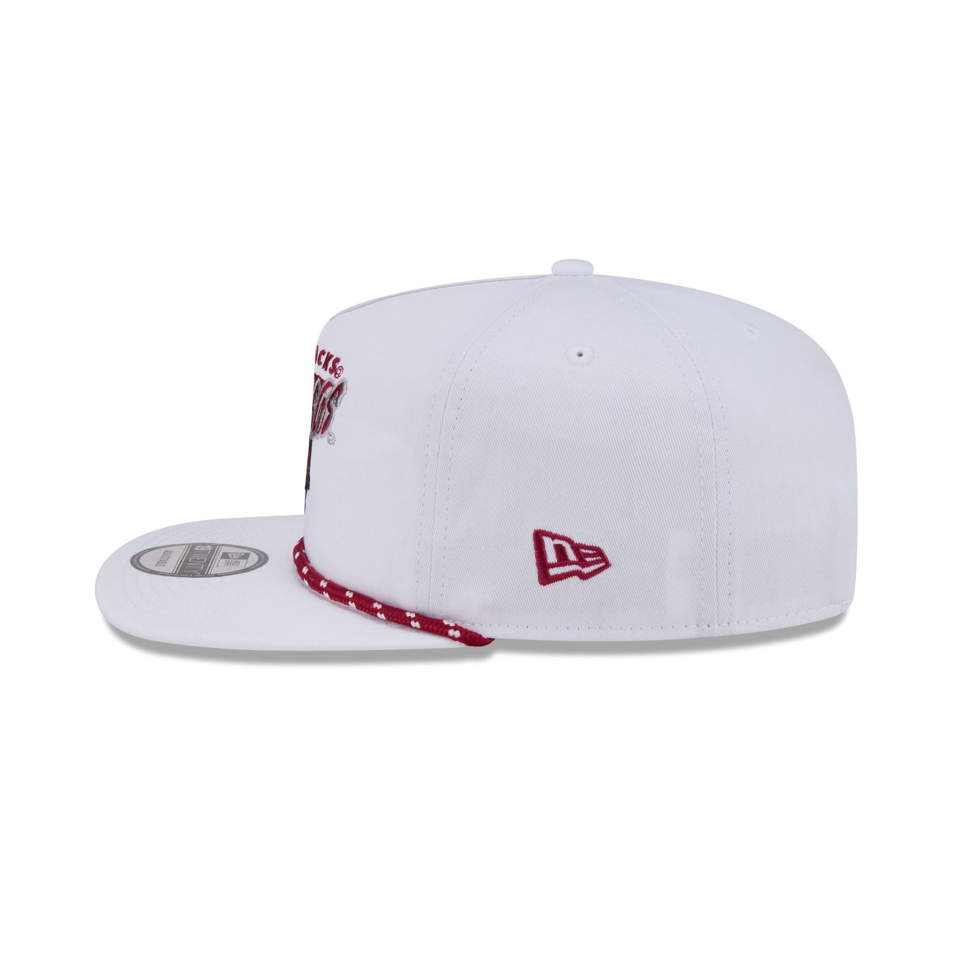 Arkansas Razorbacks Collegiate White 19Twenty Snapback Hat - Image 4