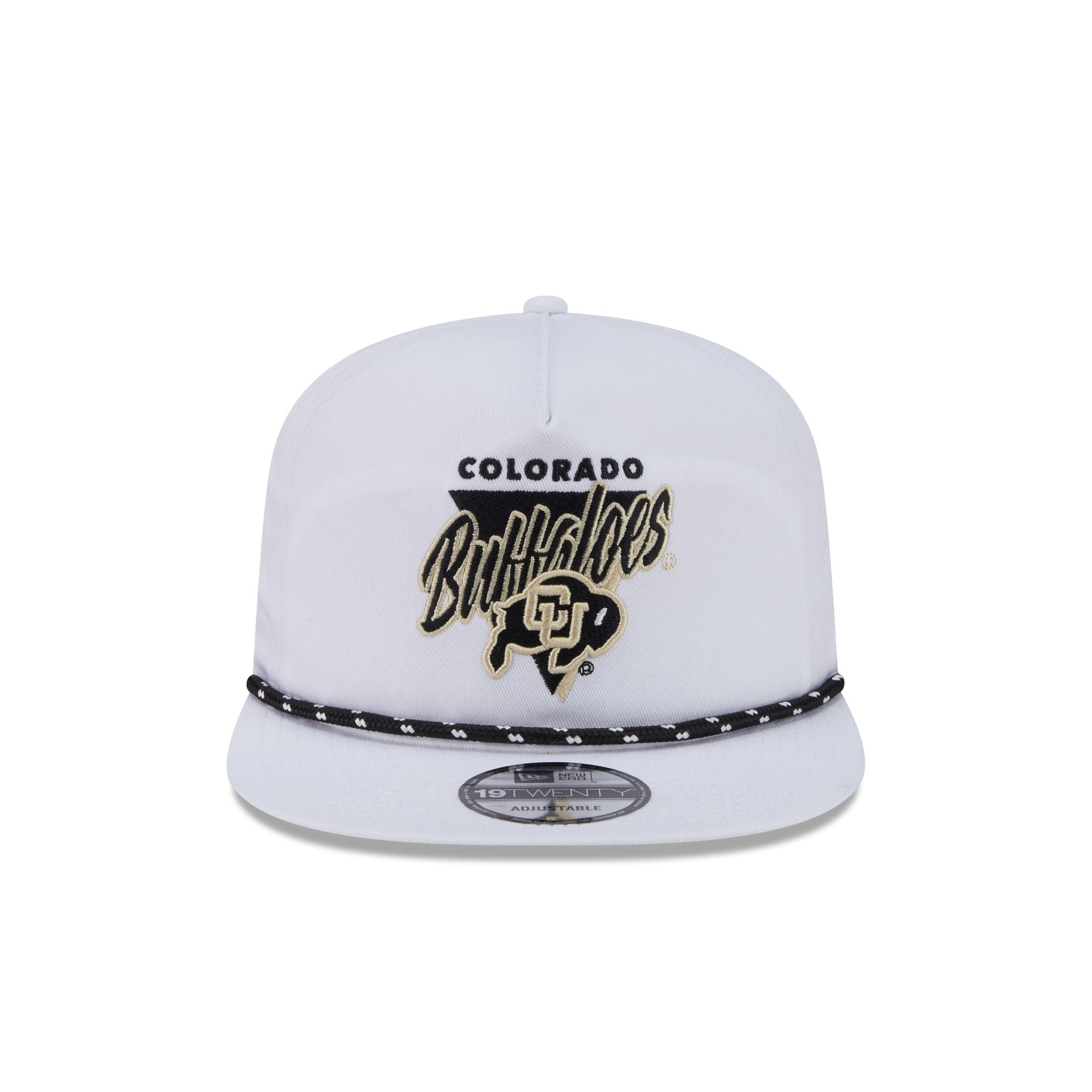 Alternative view of Colorado Buffaloes Collegiate White 19Twenty Snapback Hat