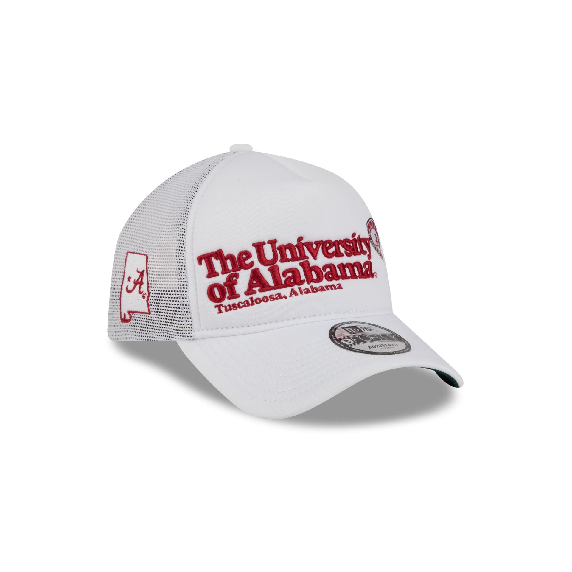 Alabama Crimson Tide Collegiate City, State 9Forty A-Frame Trucker Hat