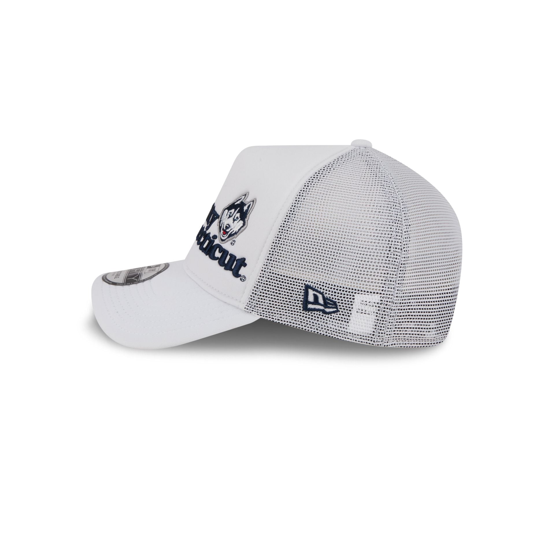Connecticut Huskies Collegiate City, State 9Forty A-Frame Trucker Hat - Image 5
