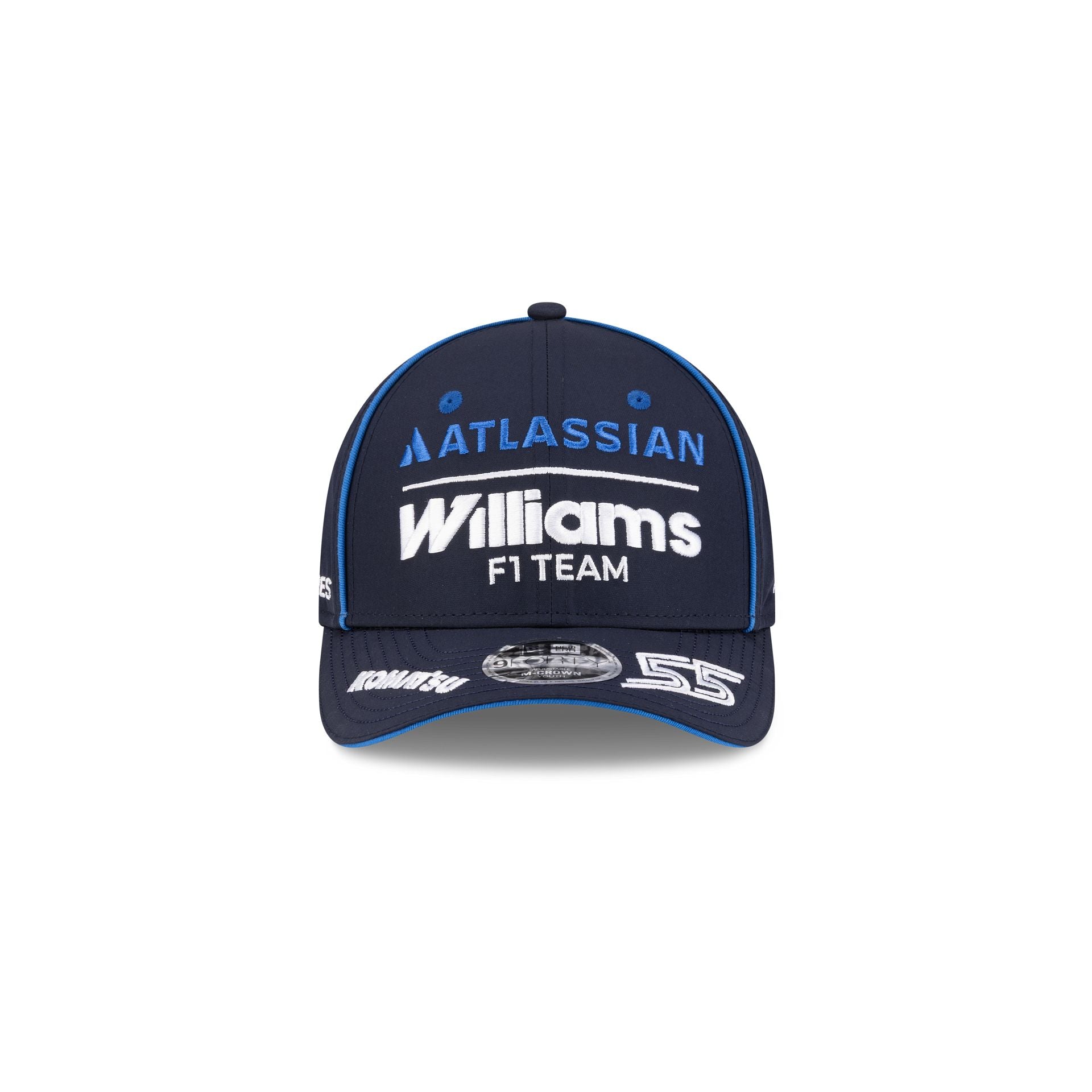Alternative view of Atlassian Williams F1 Team Carlos Sainz Kids 9Forty M-Crown Snapback Hat