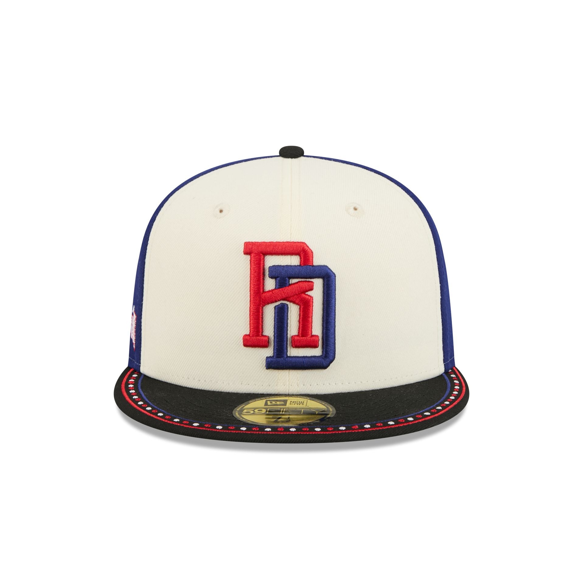 Alternative view of Dominican Republic Two-Tone Navy 59Fifty Fitted Hat