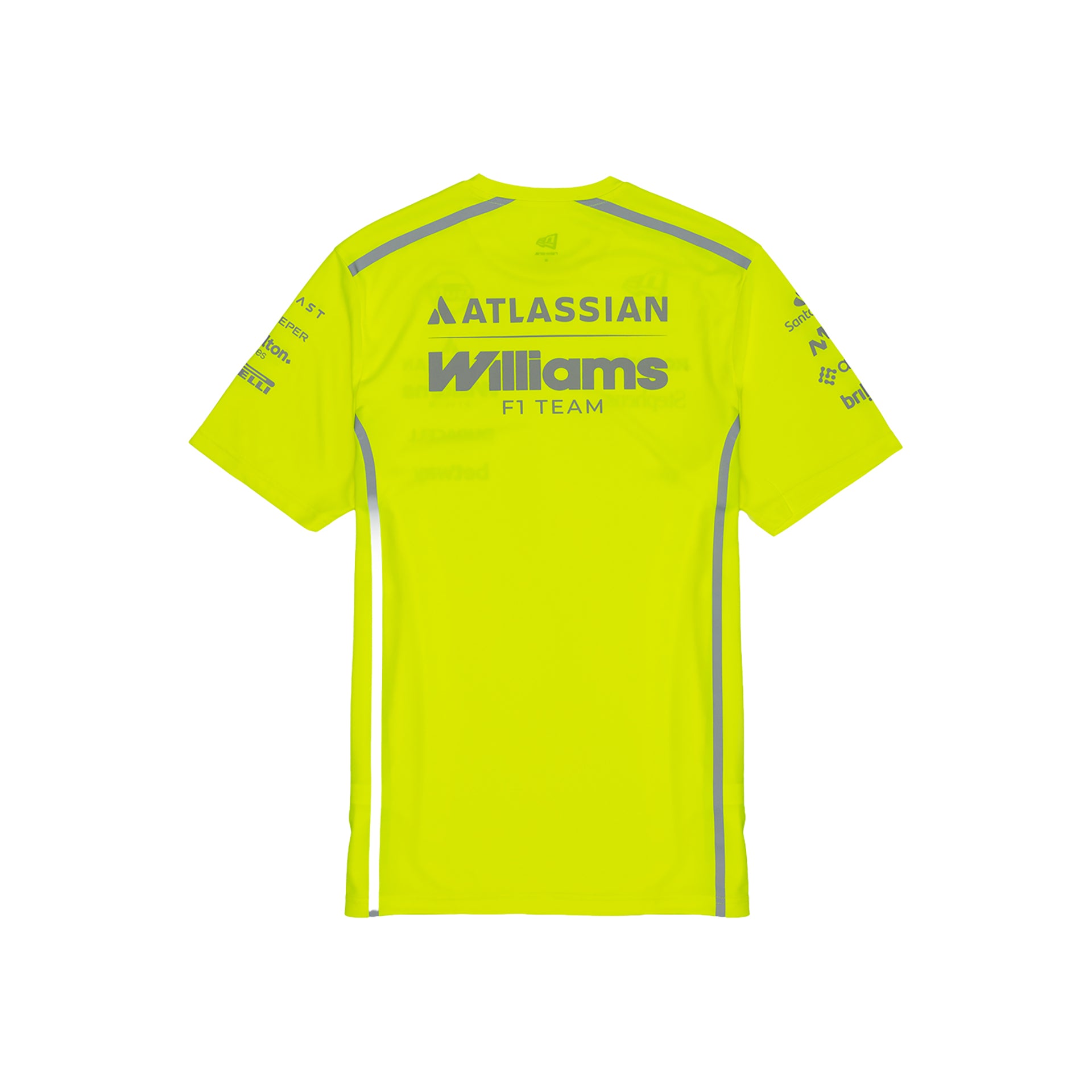 Alternative view of Atlassian Williams F1 Team Team Line Set Up T-Shirt