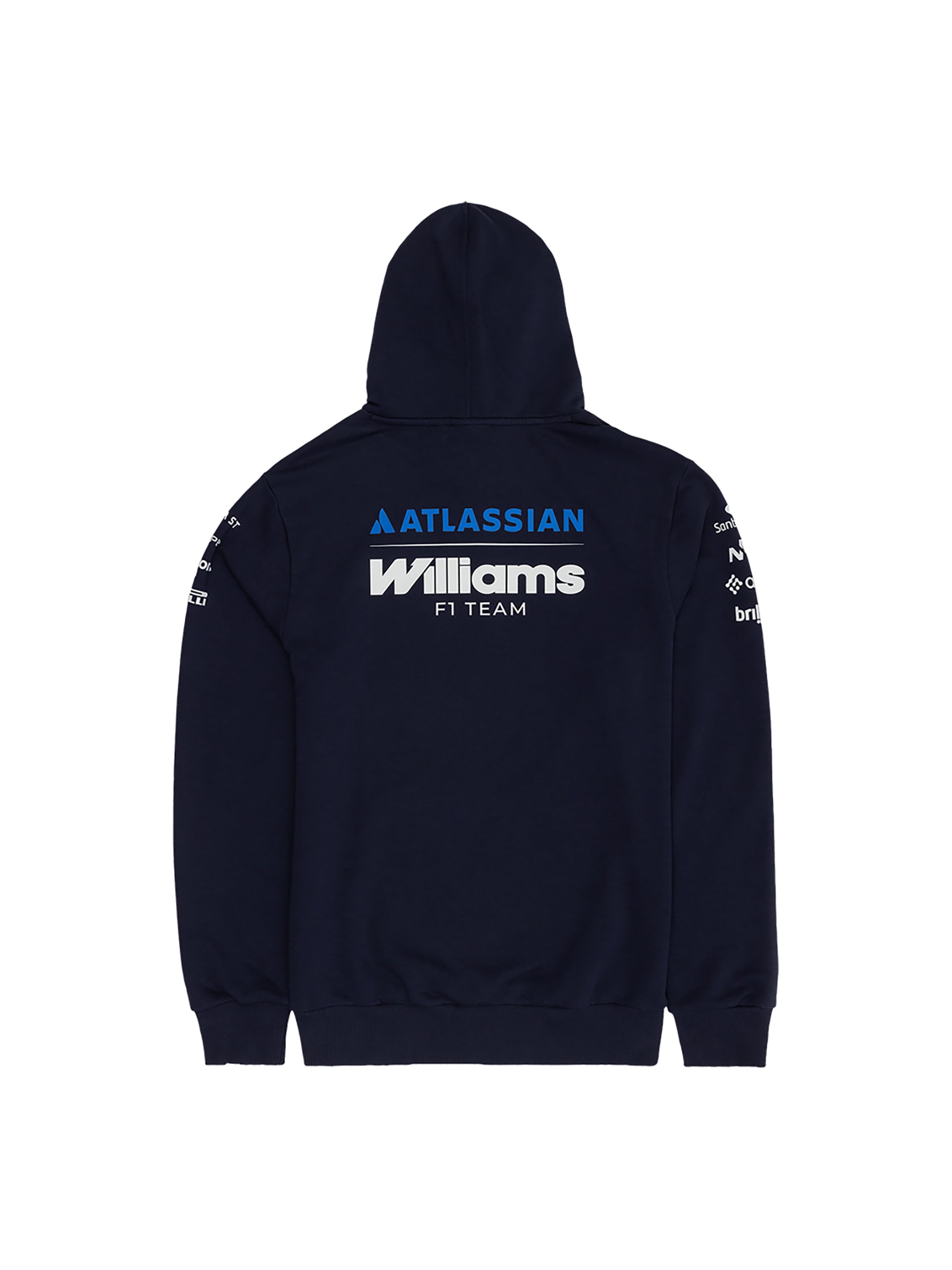 Alternative view of Atlassian Williams F1 Team Team Line Replica Hoodie