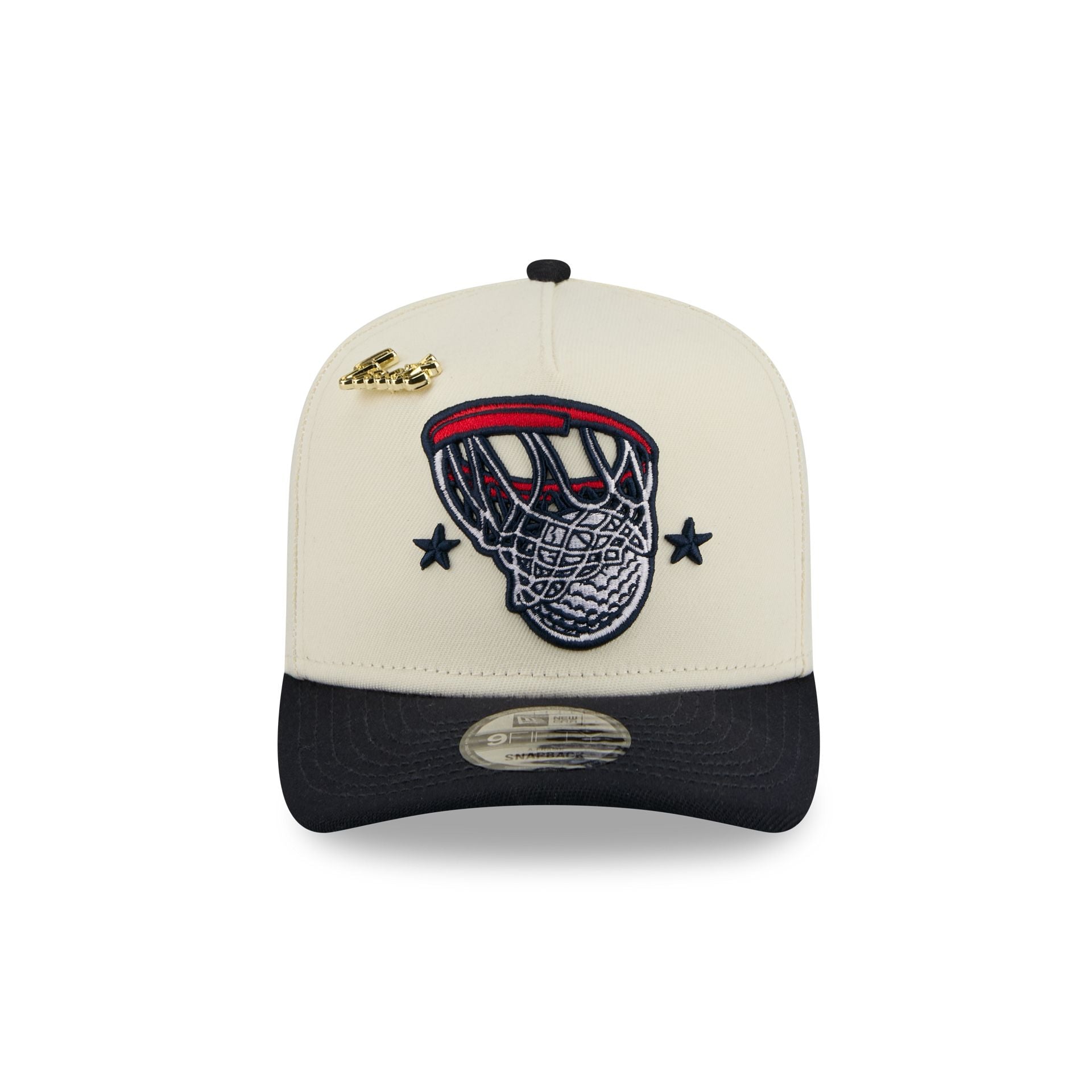 Alternative view of Eastside Golf X 2026 Nba All-Star Game Chrome White 9Fifty A-Frame Snapback Hat
