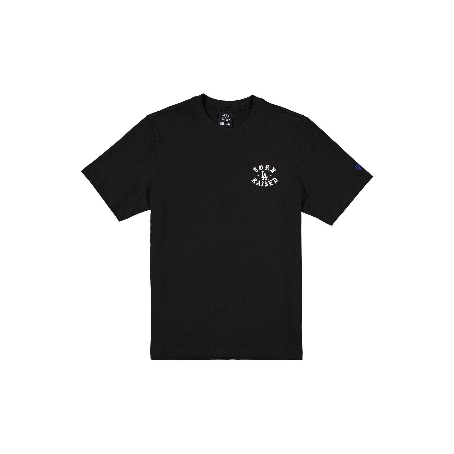 Born X Raised Los Angeles Dodgers Back To Back Black T-Shirt